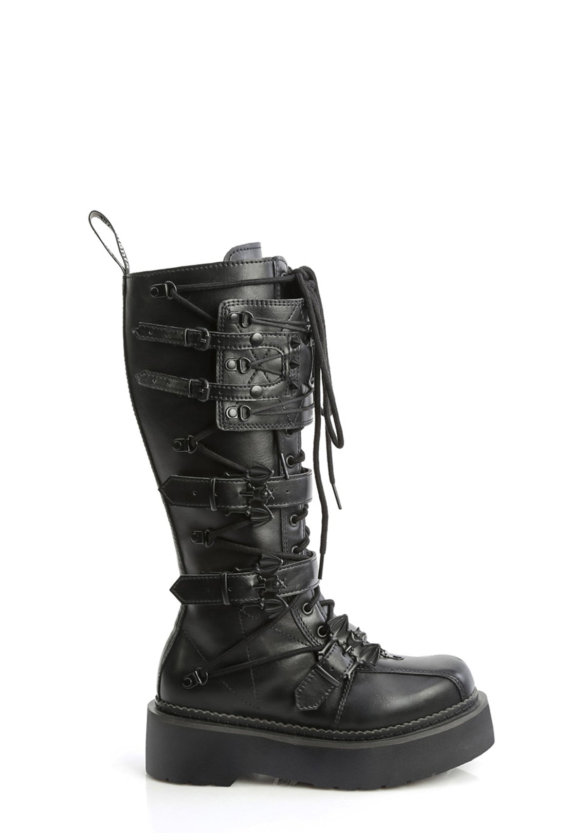 Rebel-200 Platform Knee High Boots