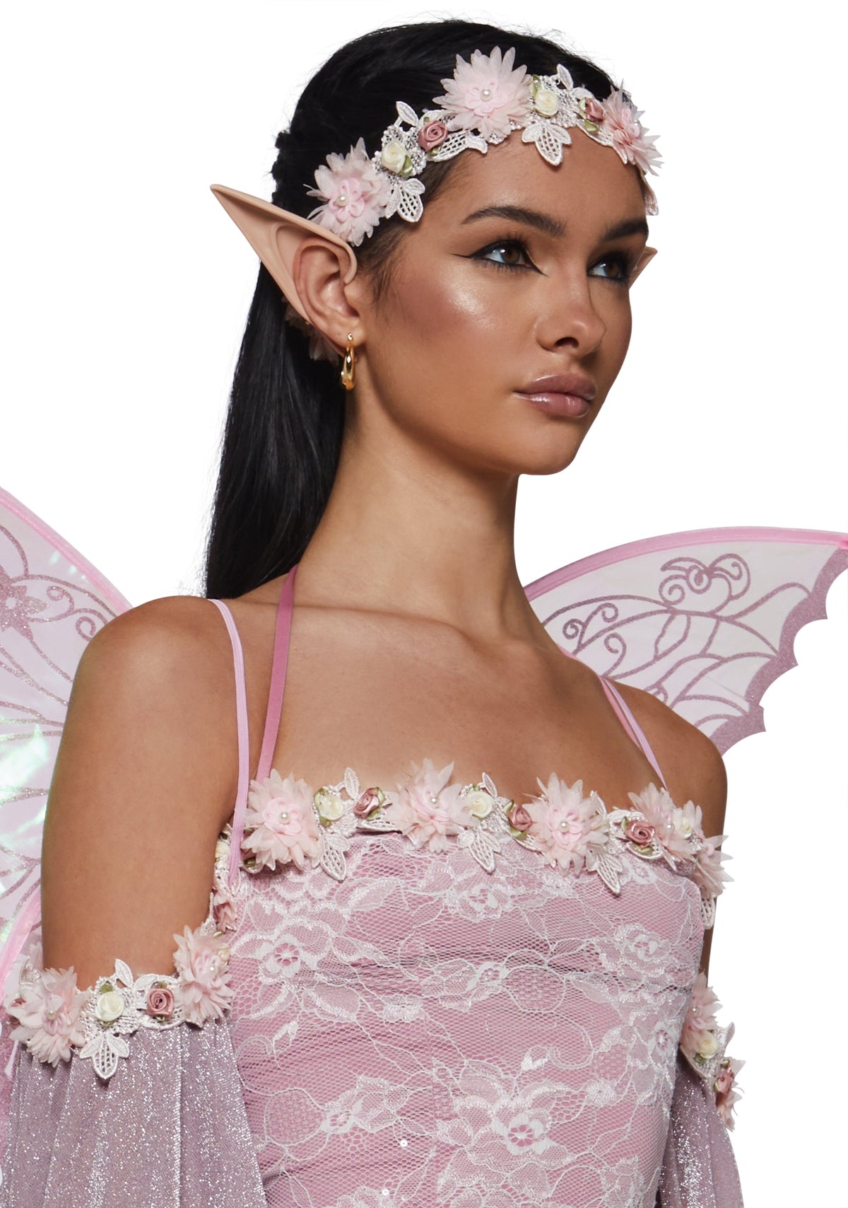 Woodland Fairy Costume with Flower Crown