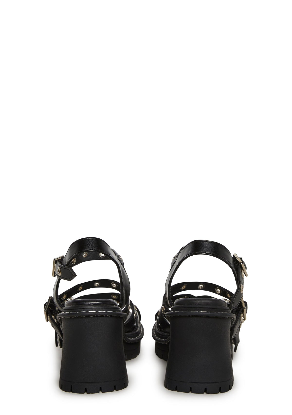 Tammy Buckled Eyelet Sandal