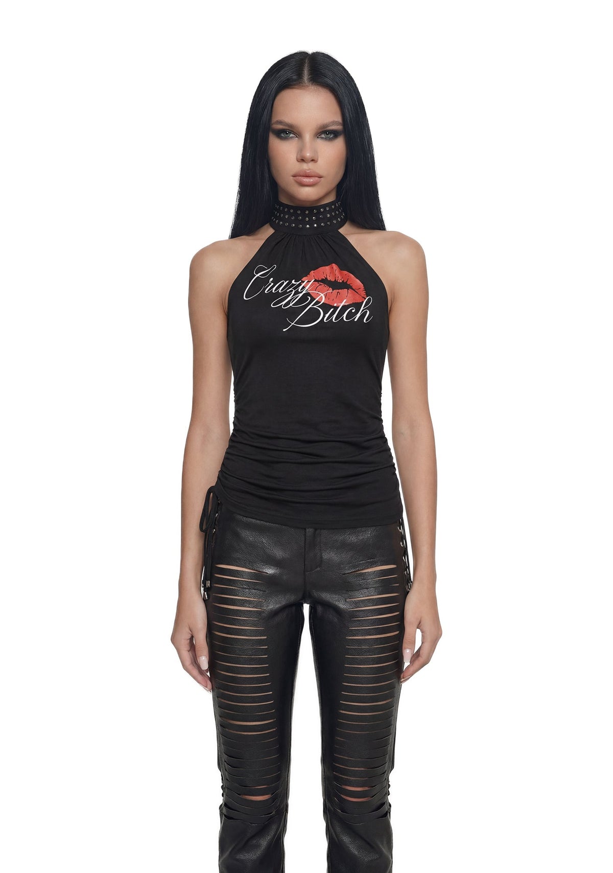 Let's Go Crazy Halter Top