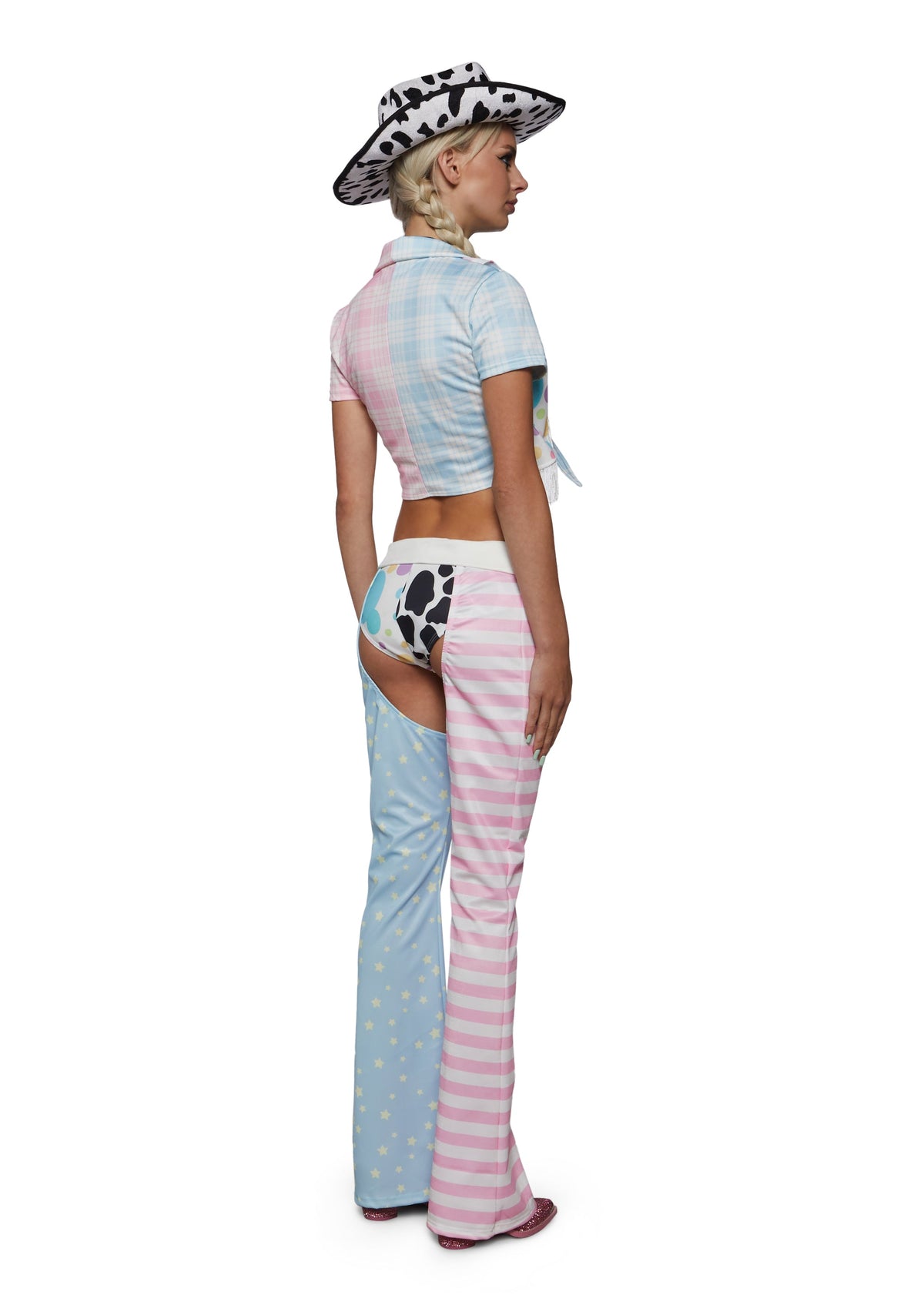 Pastel Cowgirl Costume with Chaps