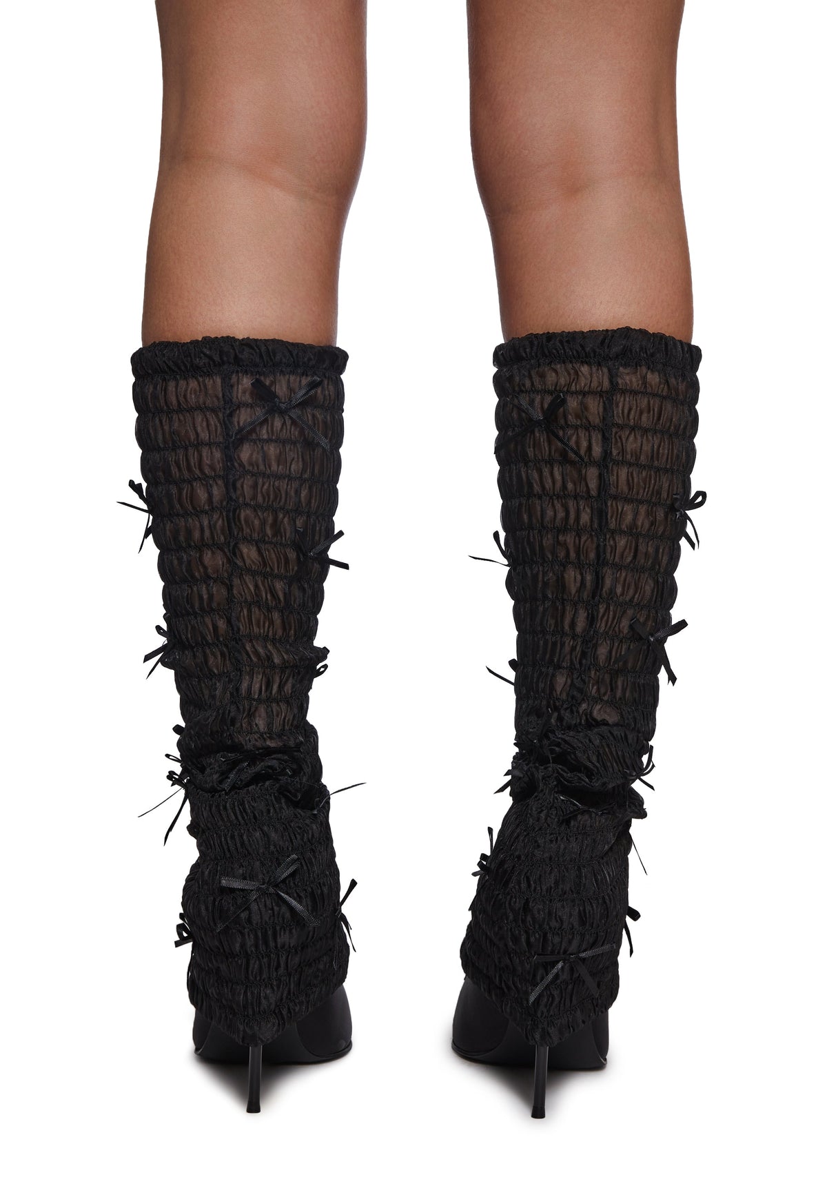 Just Like Me Leg Warmer Pumps