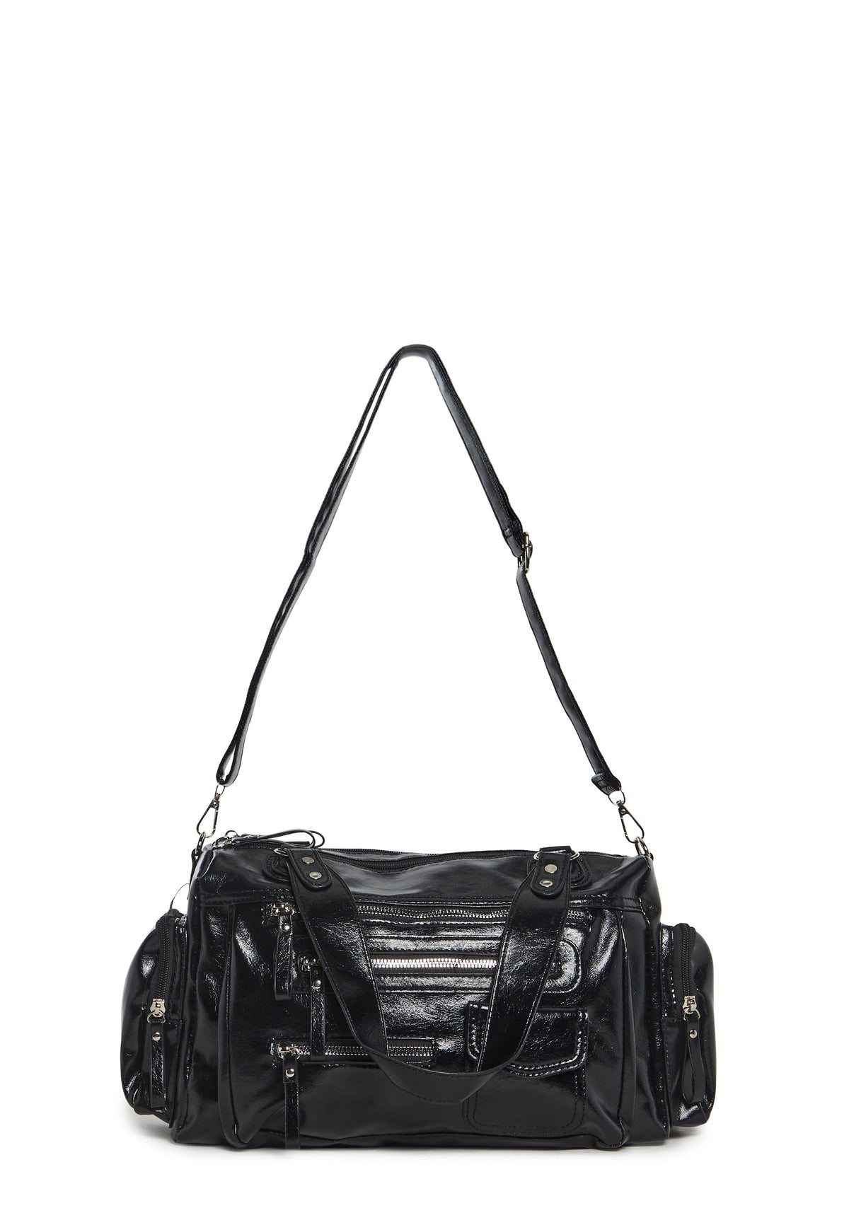 On Time Shine Shoulder Bag