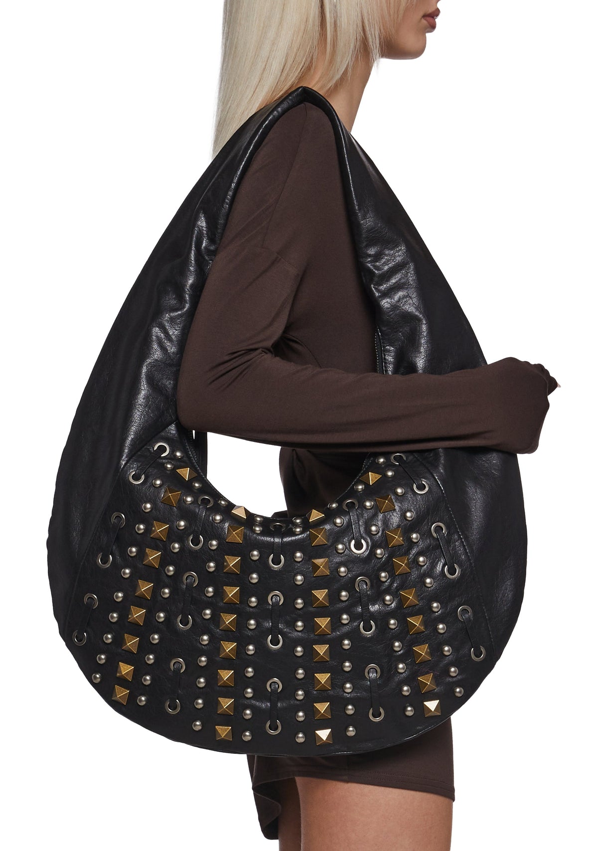 Rich Energy Oversized Shoulder Bag