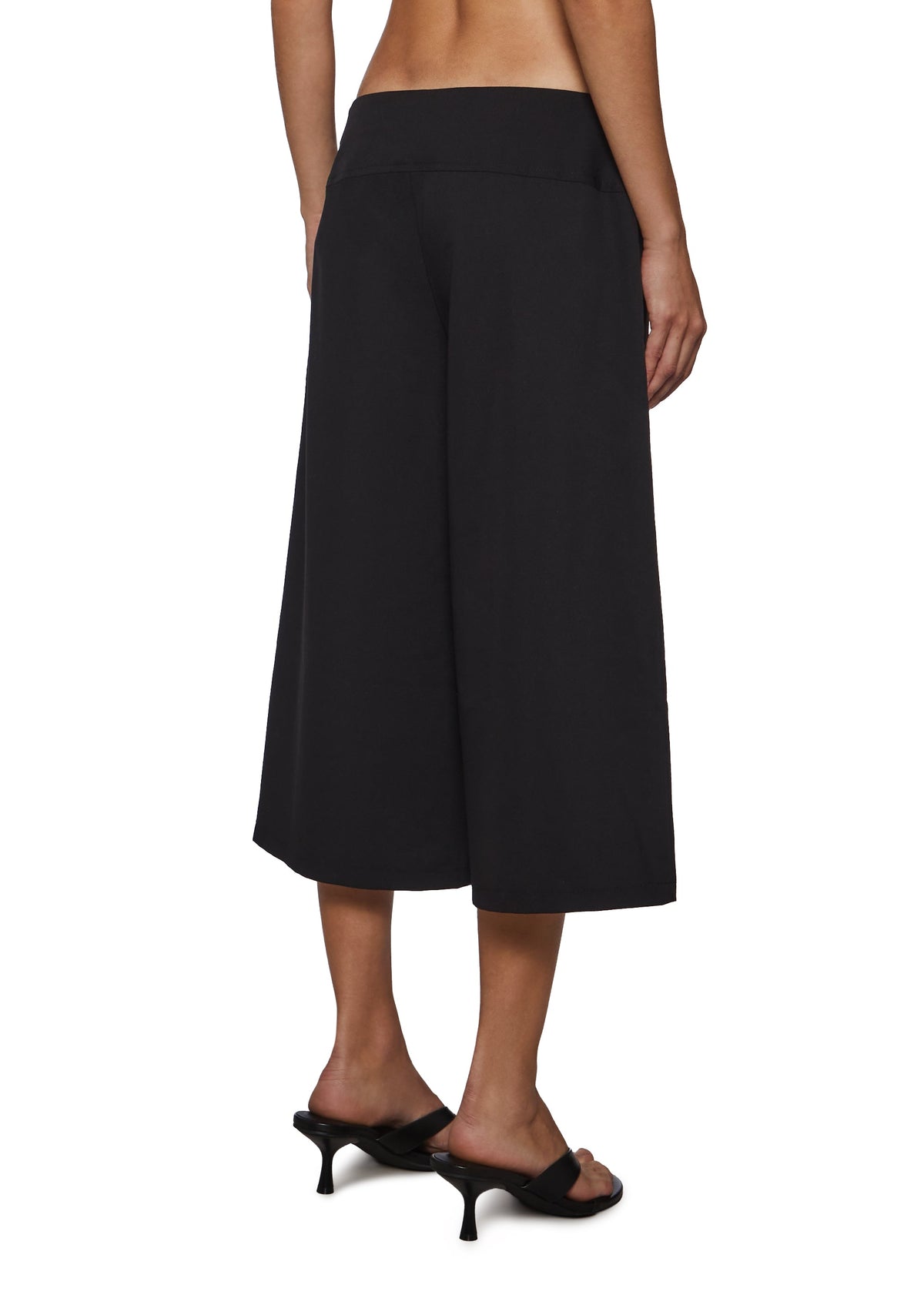 Jenna Low Rise Wide Leg Capris