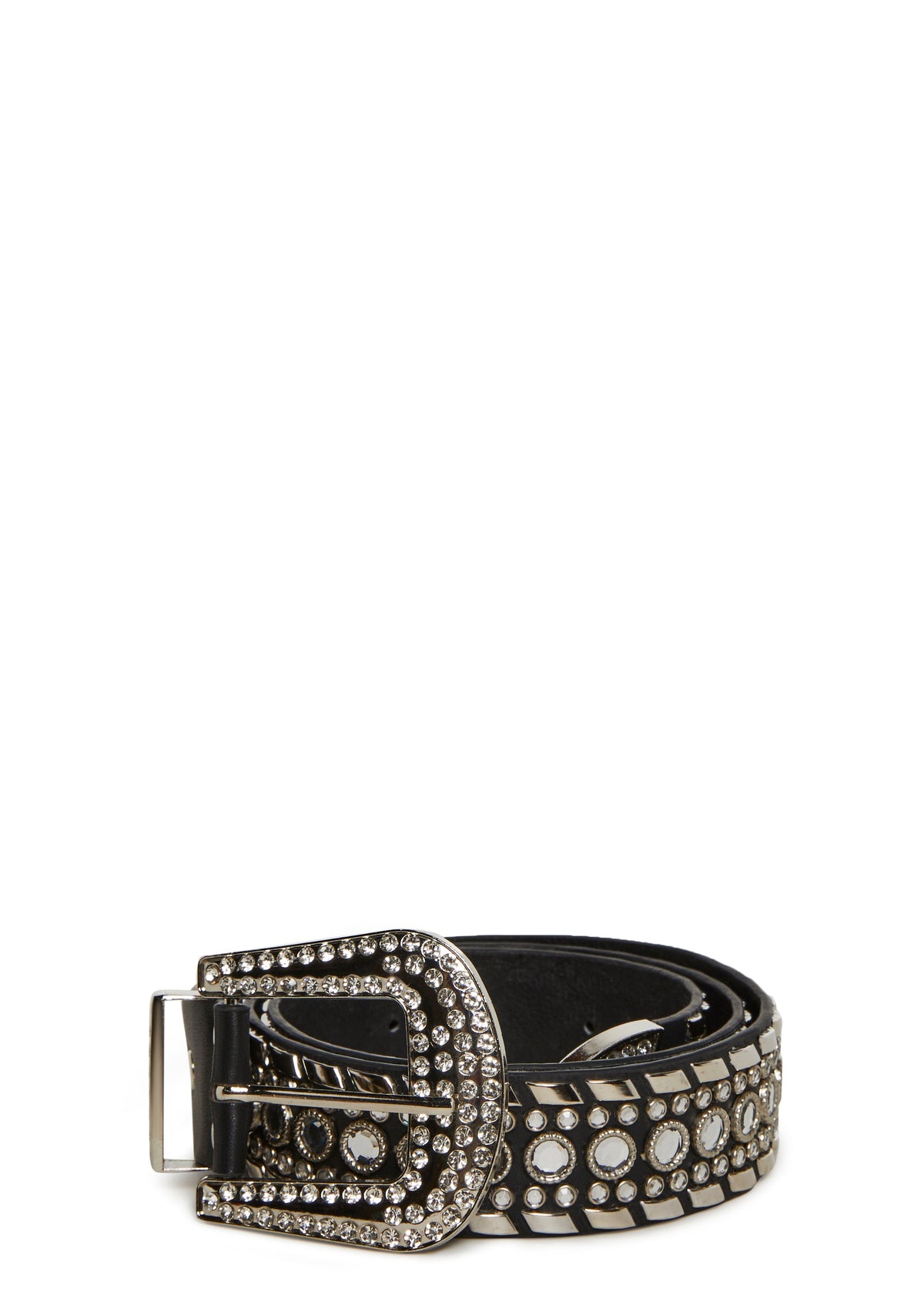 Crystal studded belt