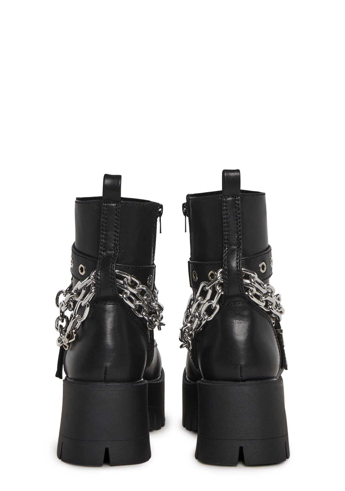Bad Girl Blues Platform Boots