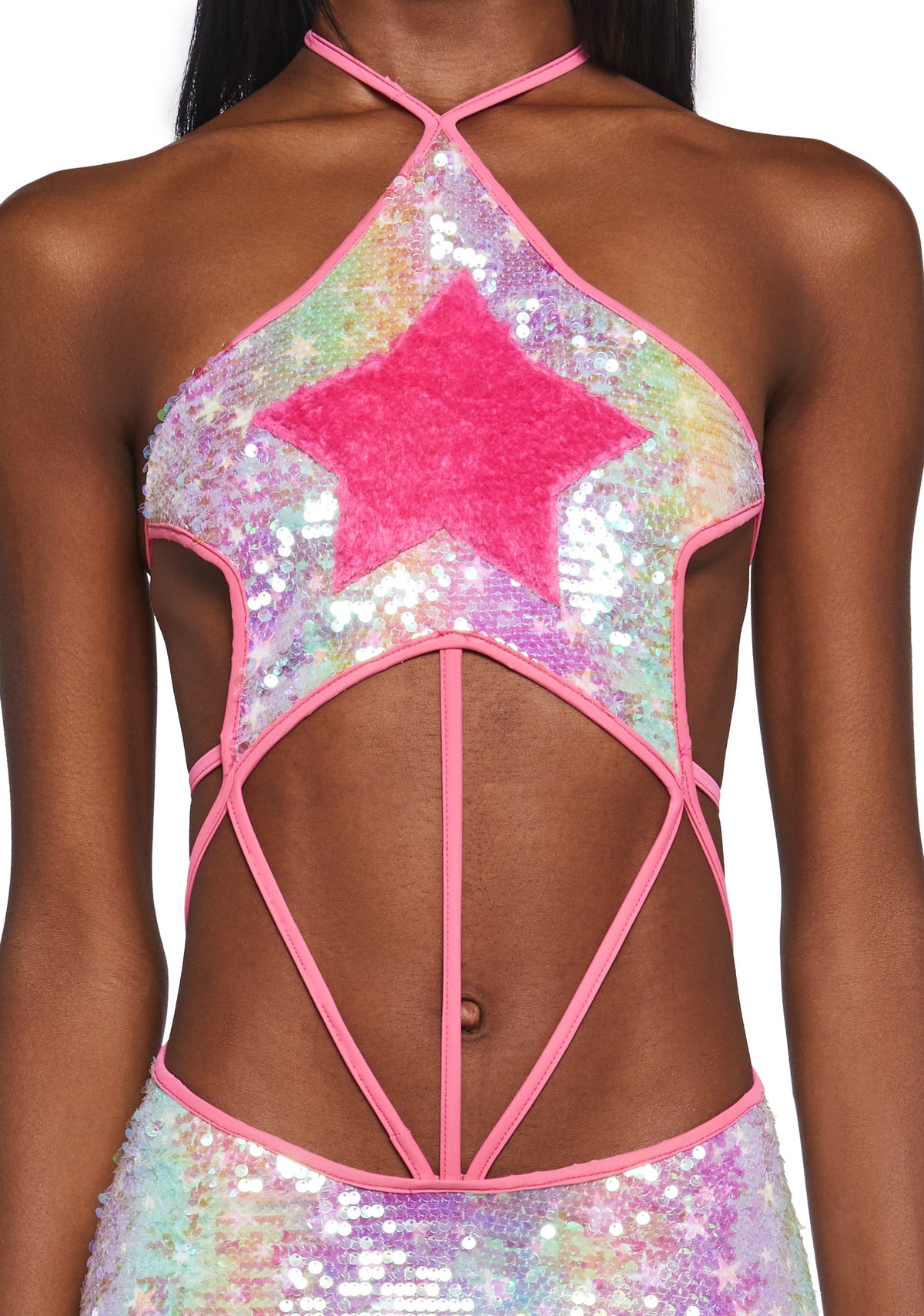 Carnival Starscape Halter Dress