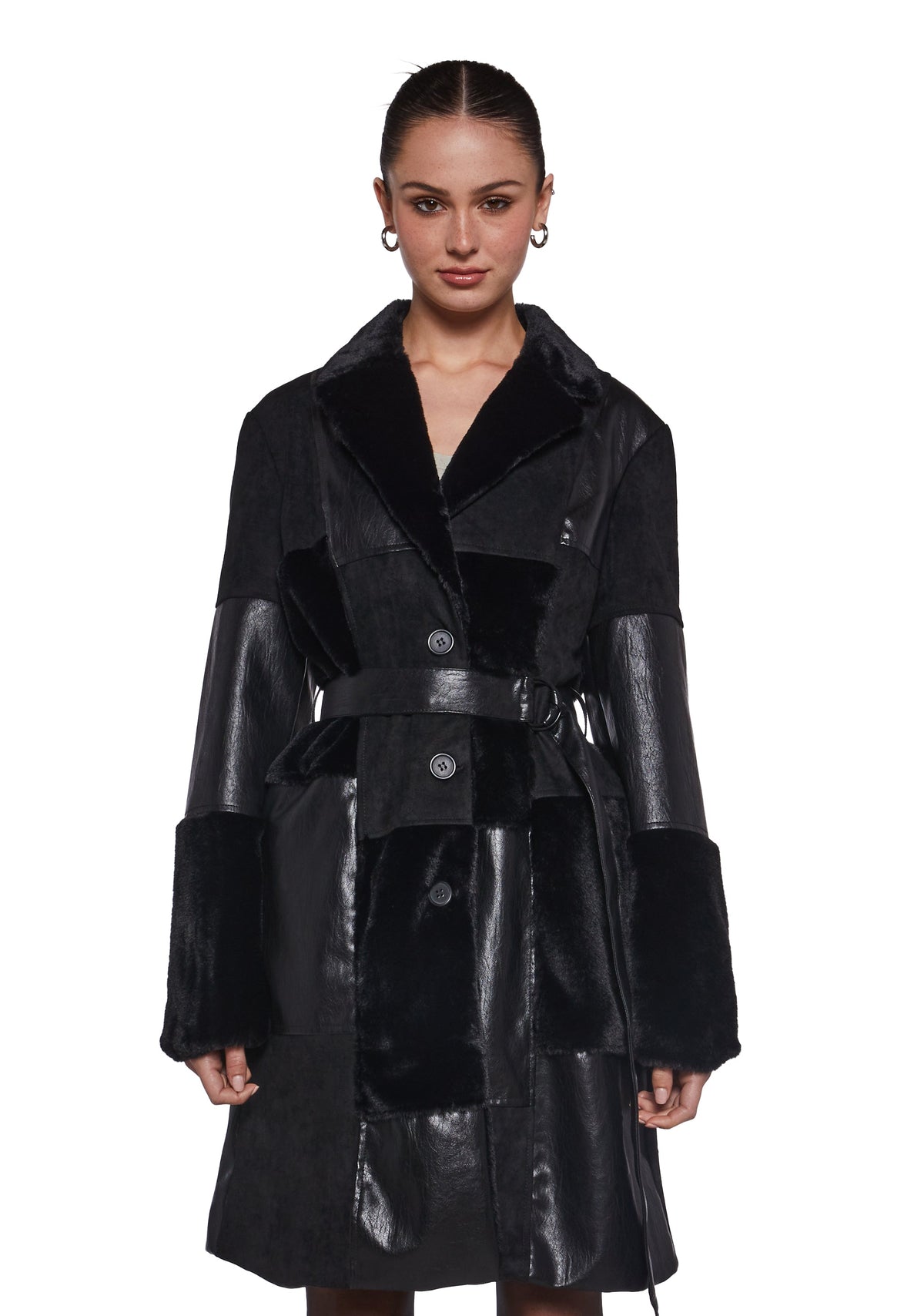 In The Twilight Faux Fur Coat