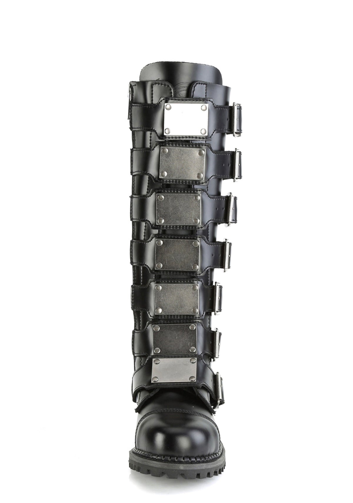 Riot-21MP Buckled Knee High Combat Boots