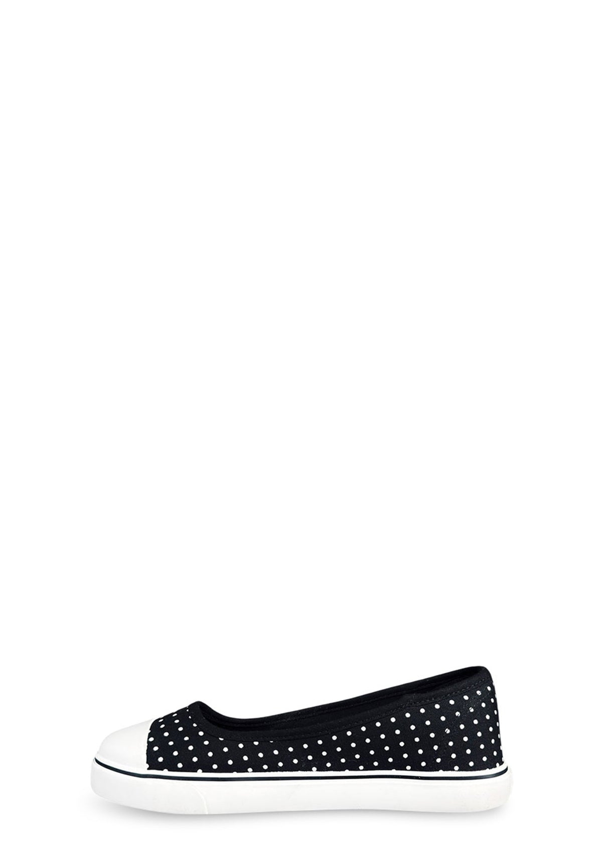 Emily Polka Dot Ballet Flat Sneaker Design