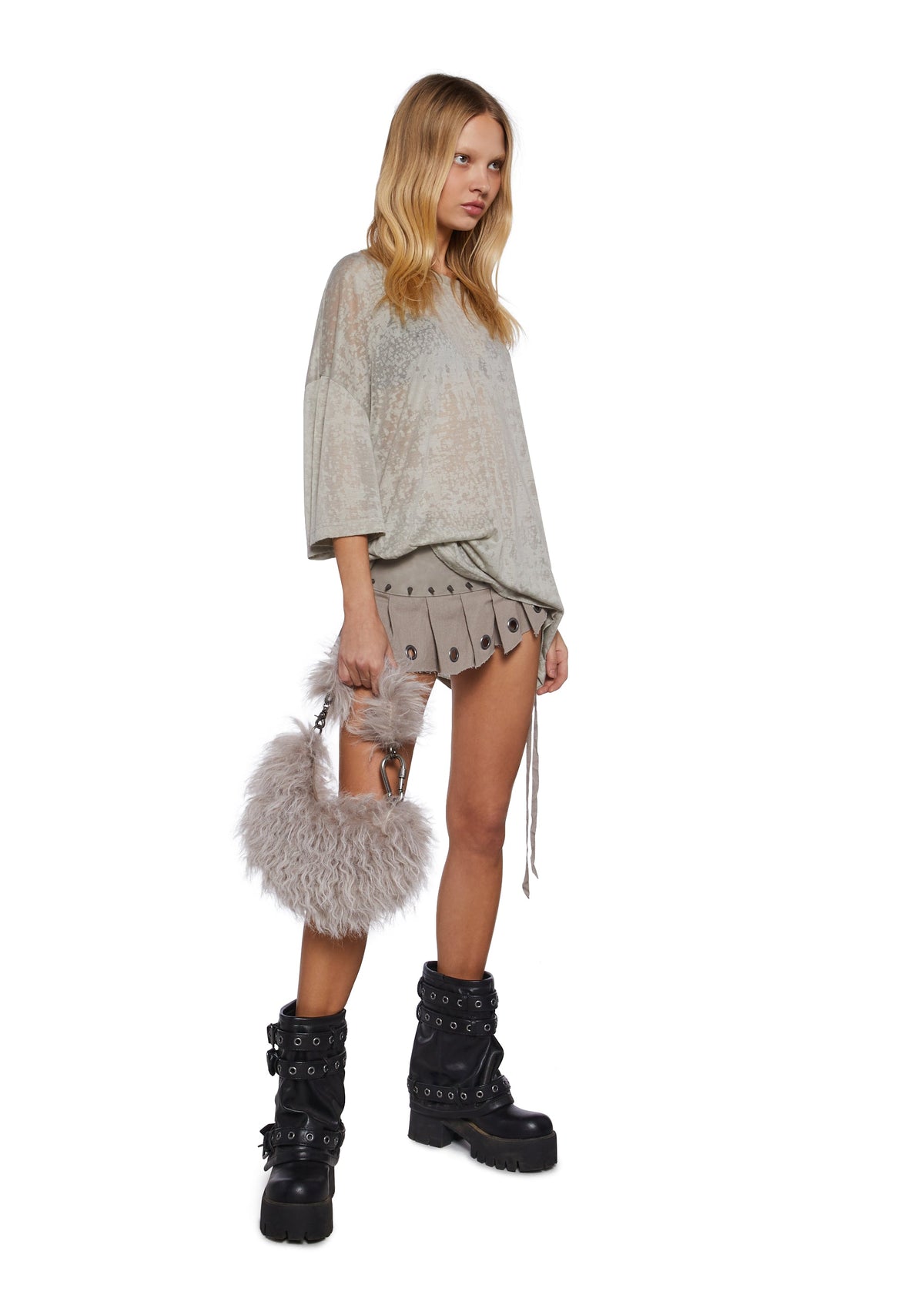 Shaggy Mini Shoulder Bag