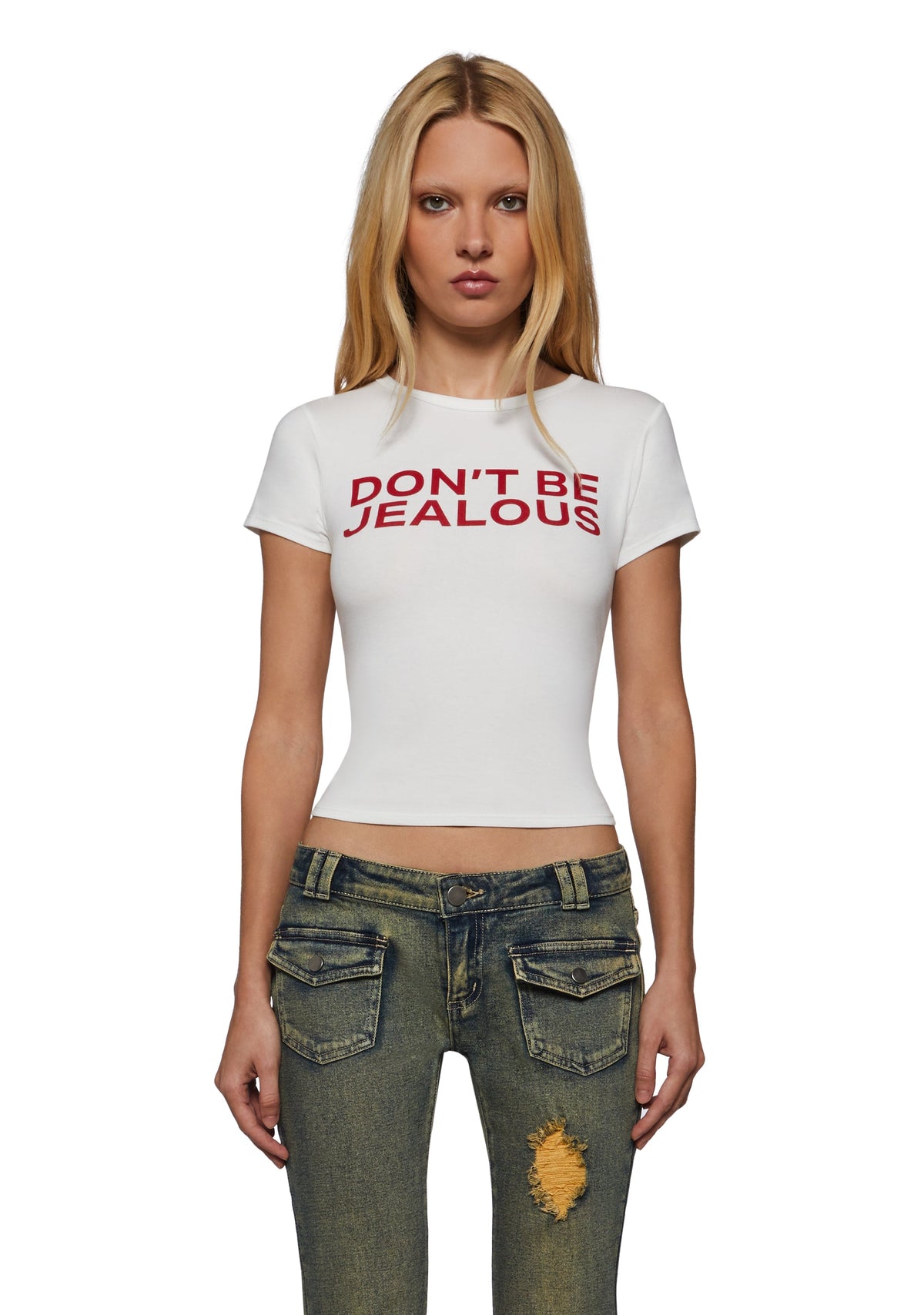 Don't Be Jealous Baby Tee