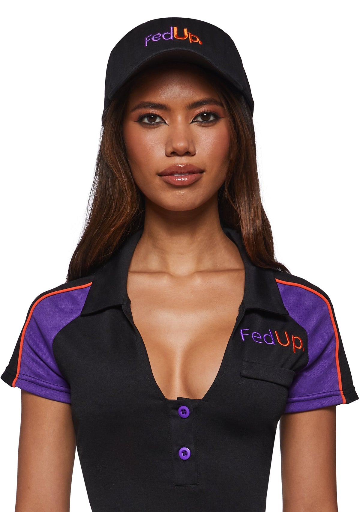 Fed Up Delivery Girl Uniform Costume