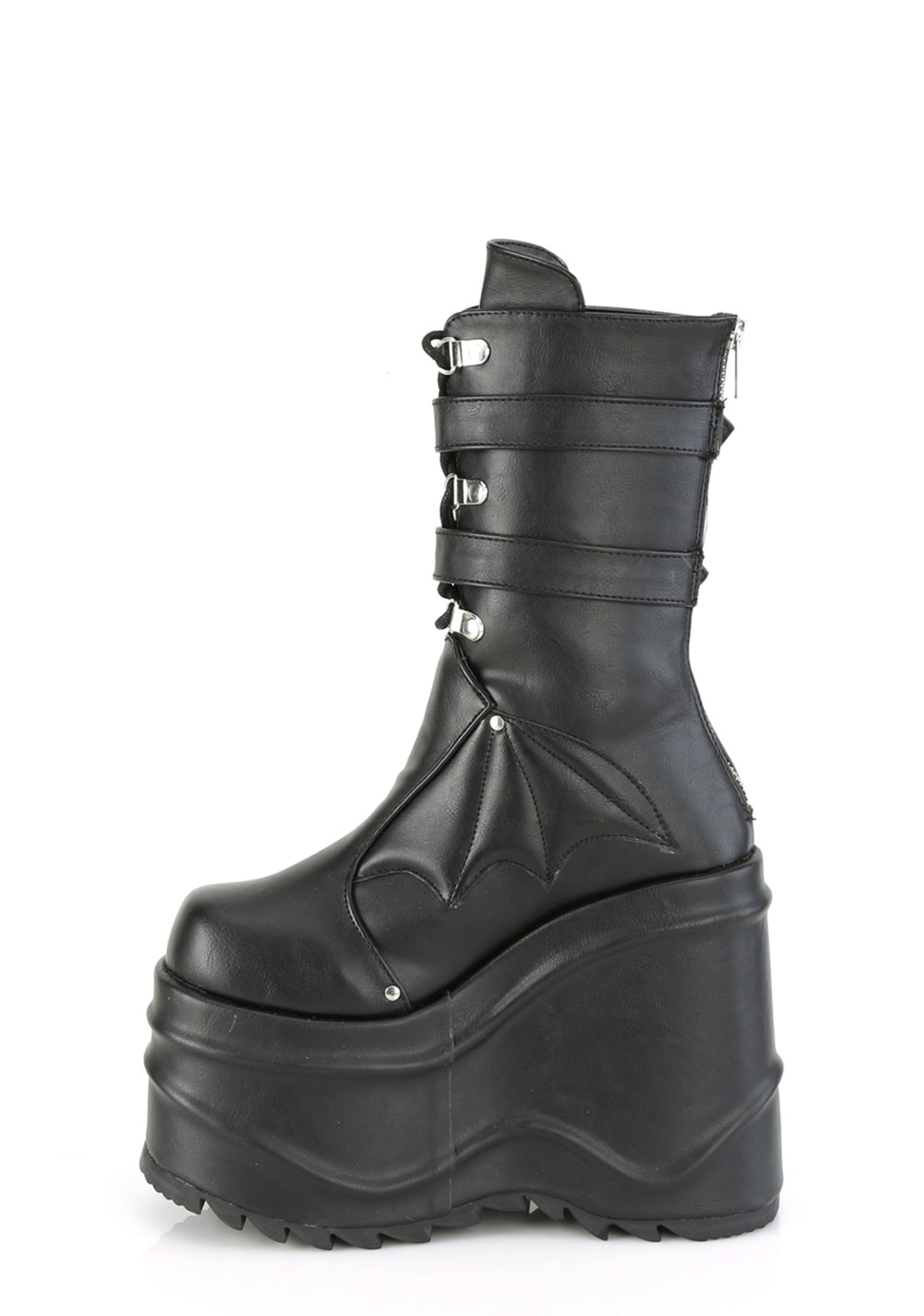 Wave-150 Platform Mid-Calf Boots