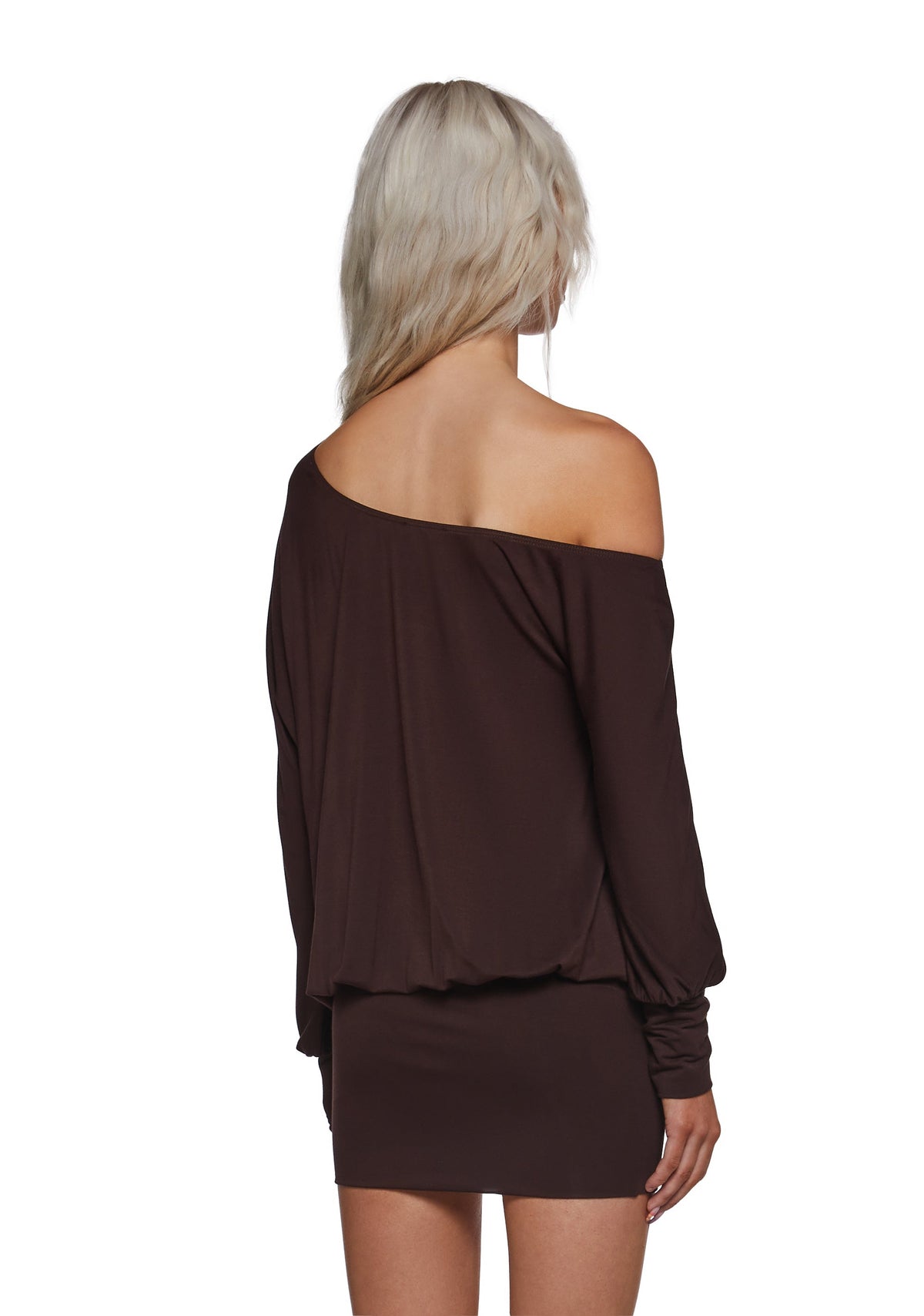Milana Mini Dress - Brown