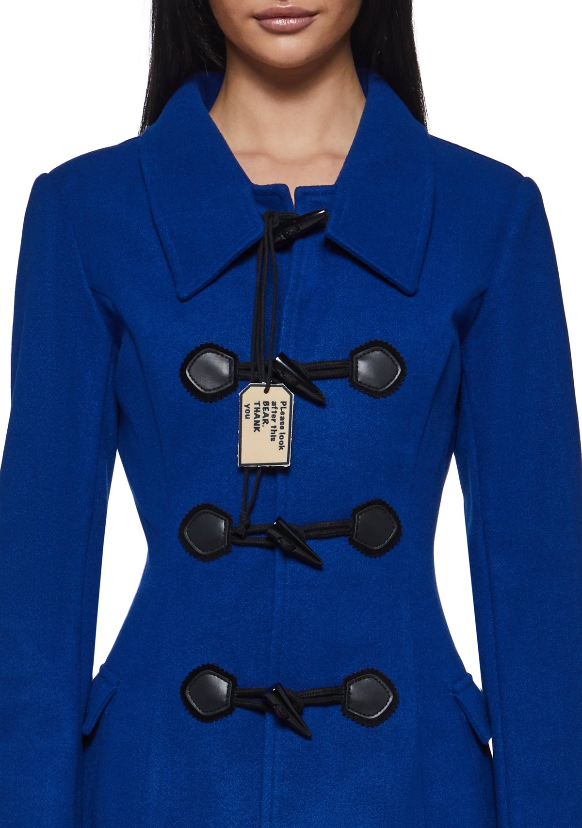 Teddy Bear with Blue Jacket Costume