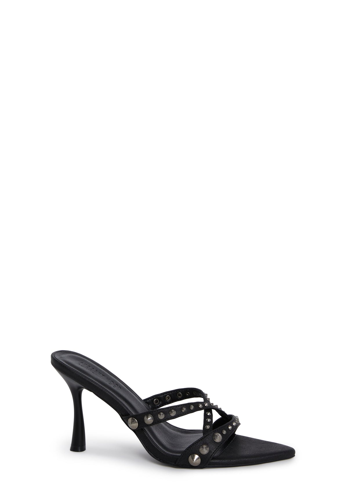 Total Perks Studded Mules - Black