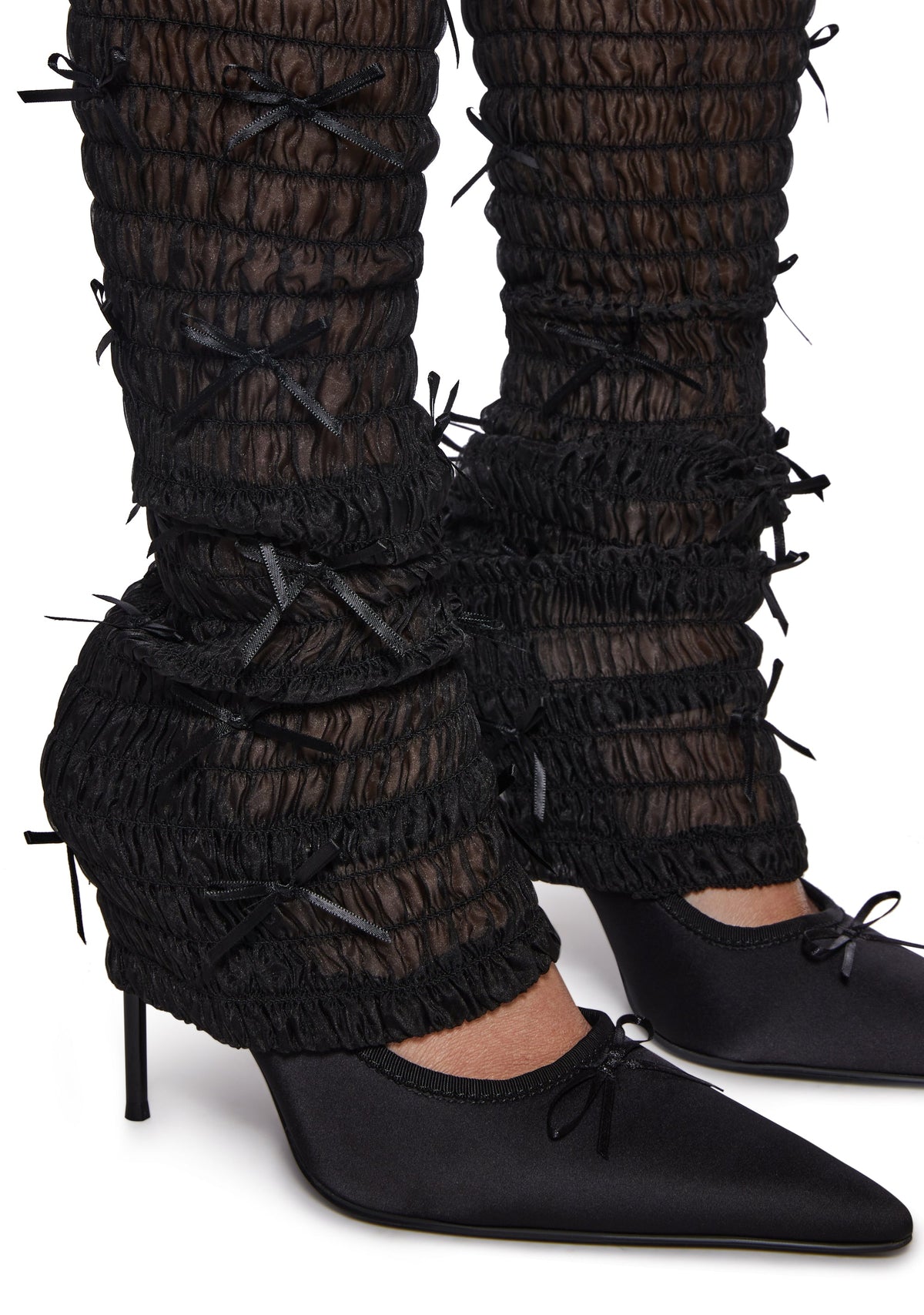 Just Like Me Leg Warmer Pumps