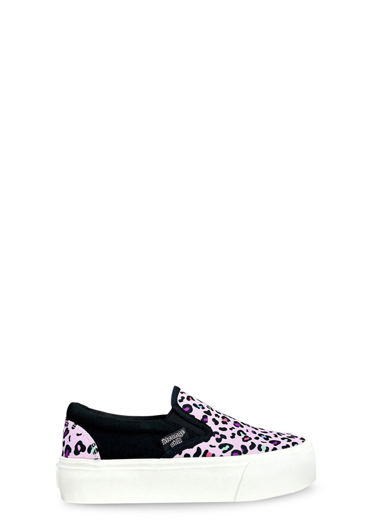 Chill Leopard Slip On Platform Shoe - Pink