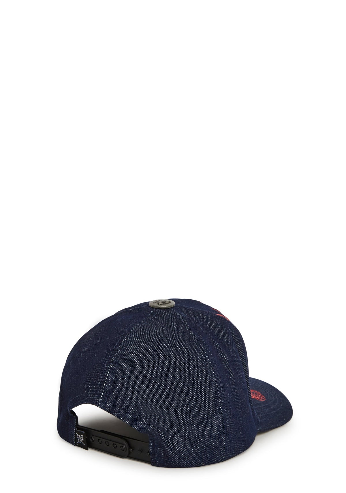 Dragon Flames Denim Trucker Hat