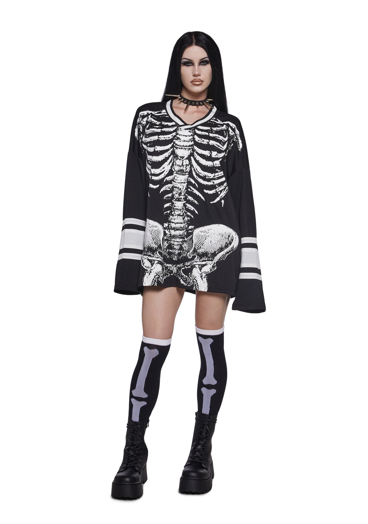 Glow In The Dark Skeleton Jersey