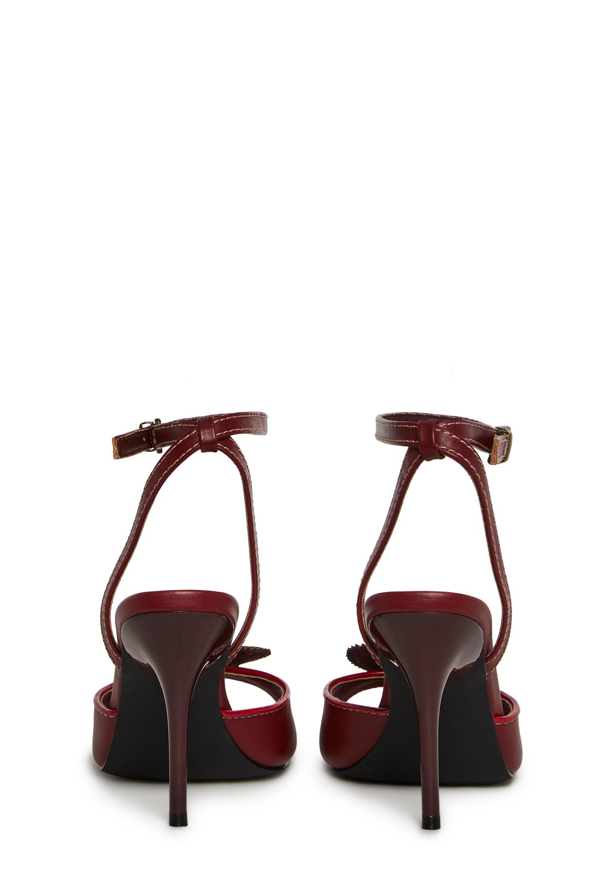 HD Vibe Strap Sandals - Dark Red