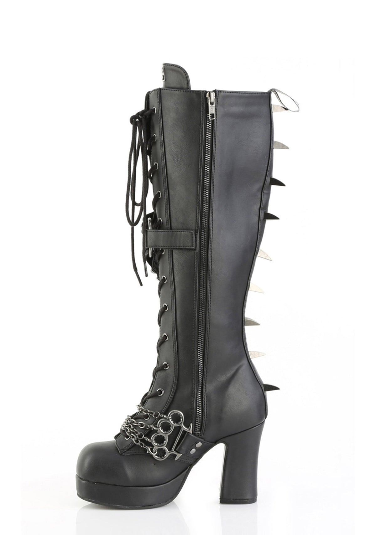 Gothika-108 Platform Knee High Boots