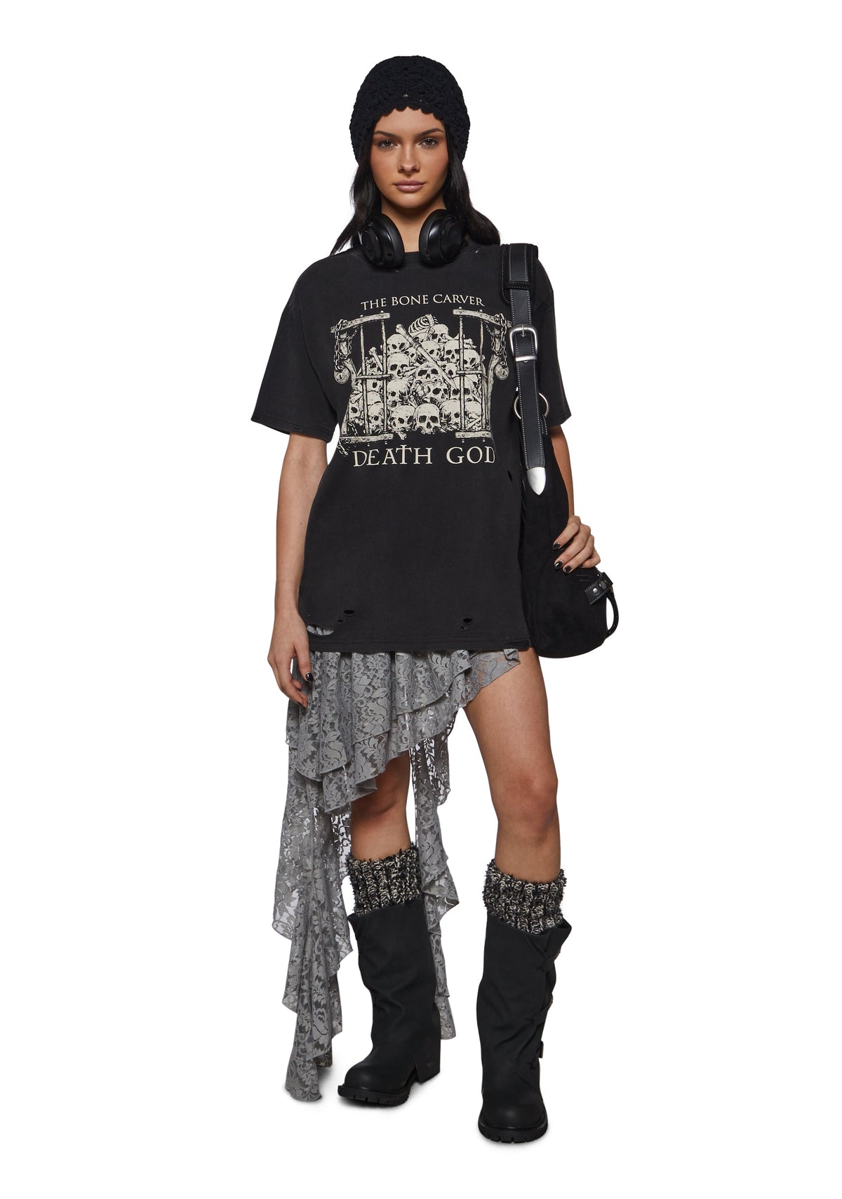 Death God Oversized Tee