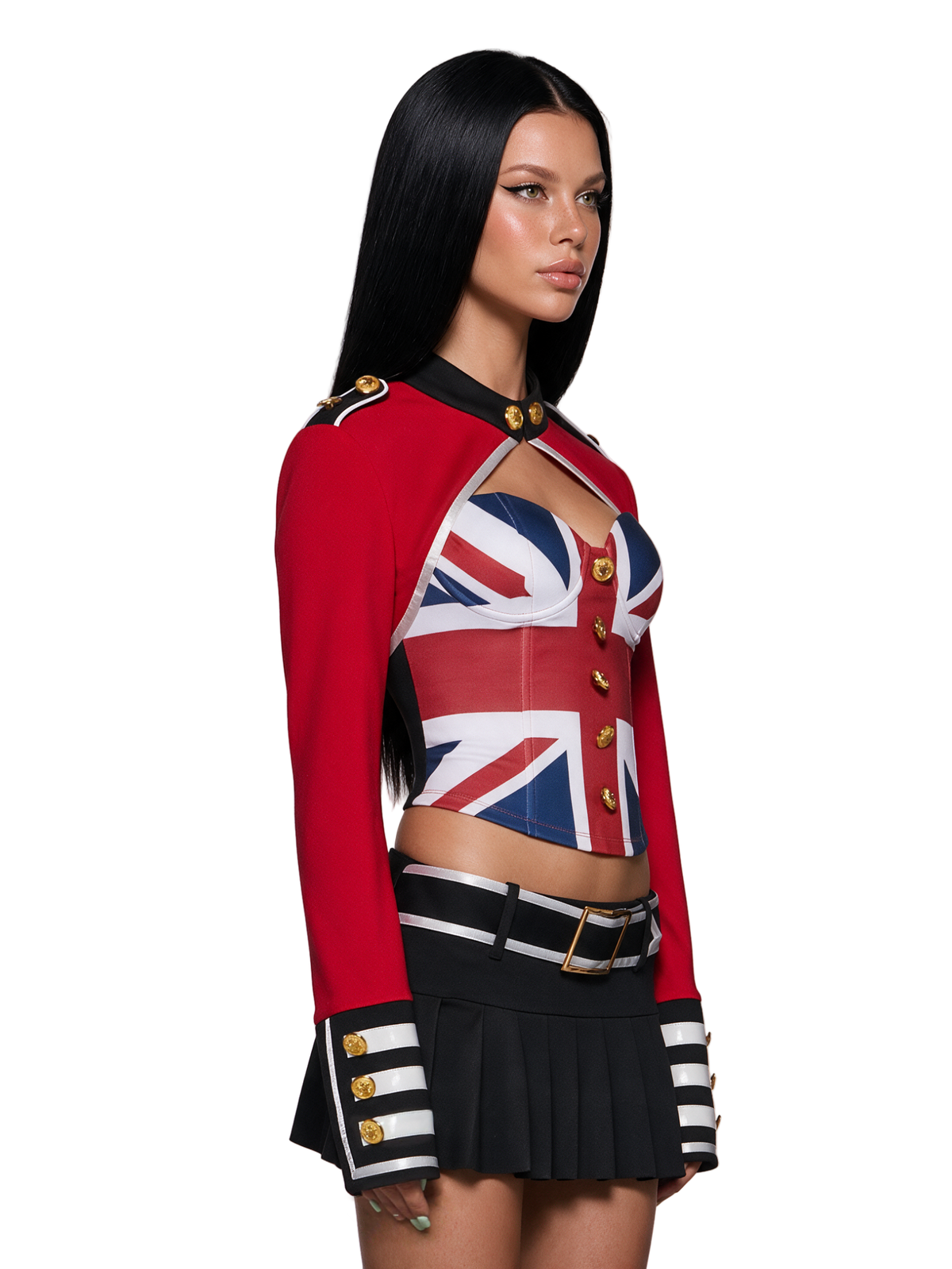 Queen's Guard Corset Costume
