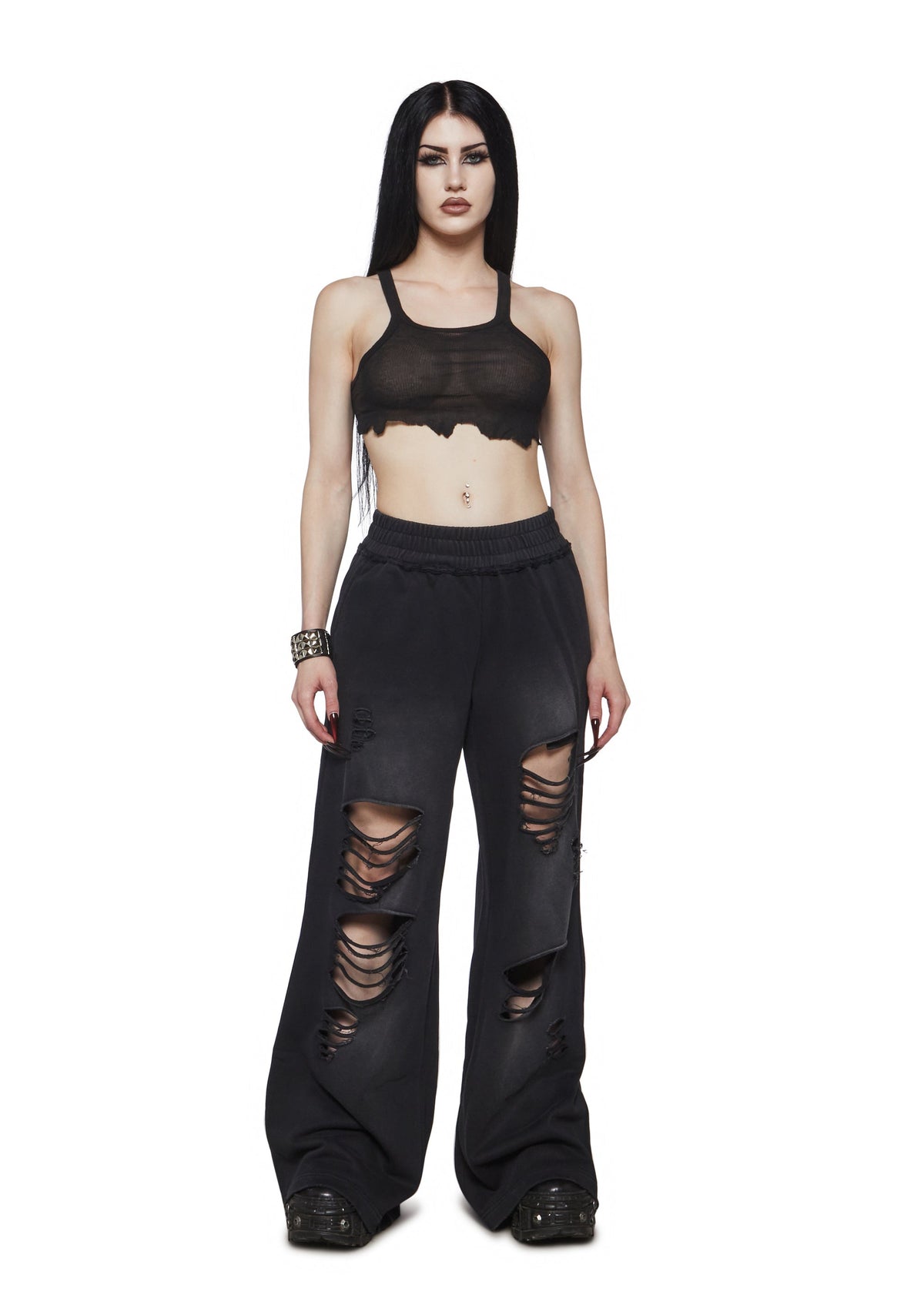 Loved & Distressed Baggy Sweatpants