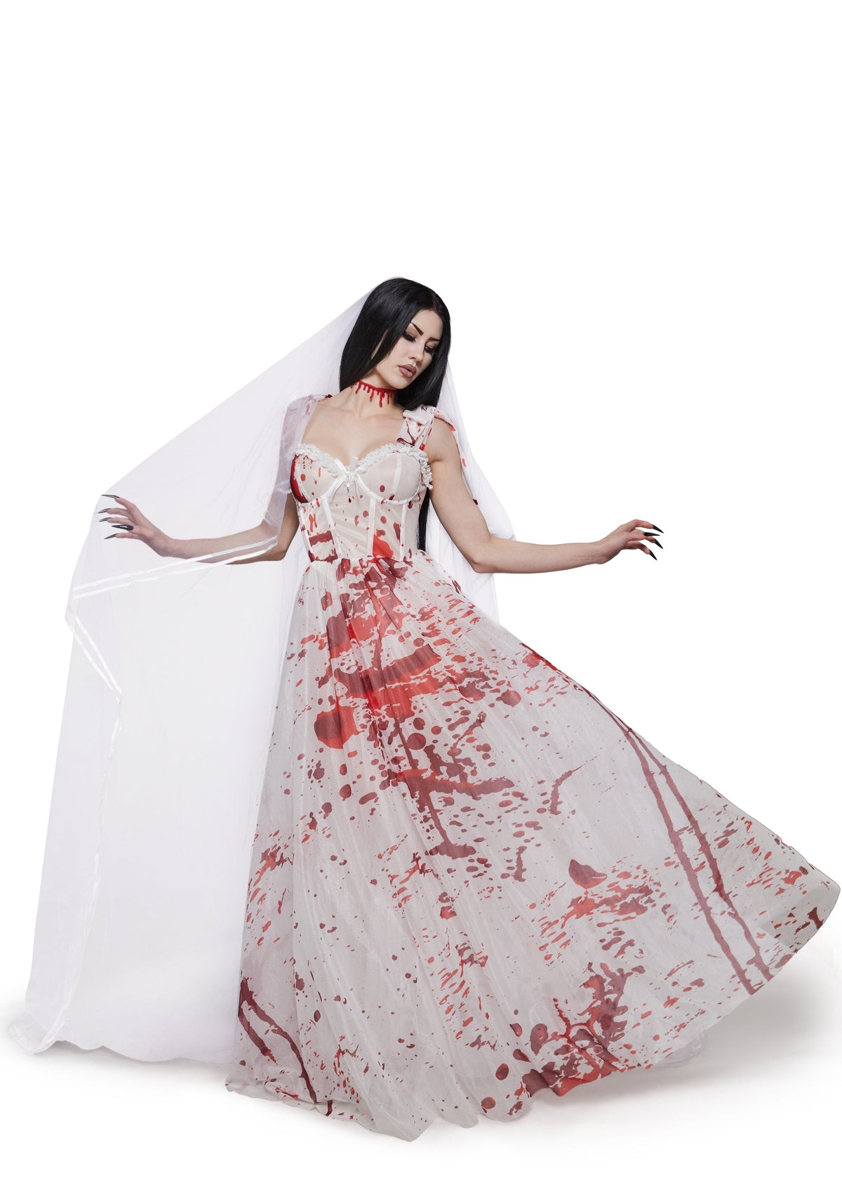 Dance with Death Maxi Dress - Scream Queen