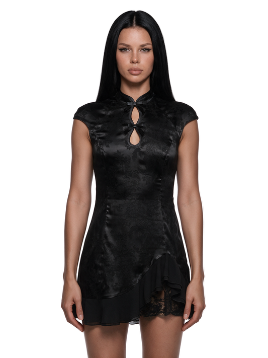 Estelle Jacquard Mini Dress