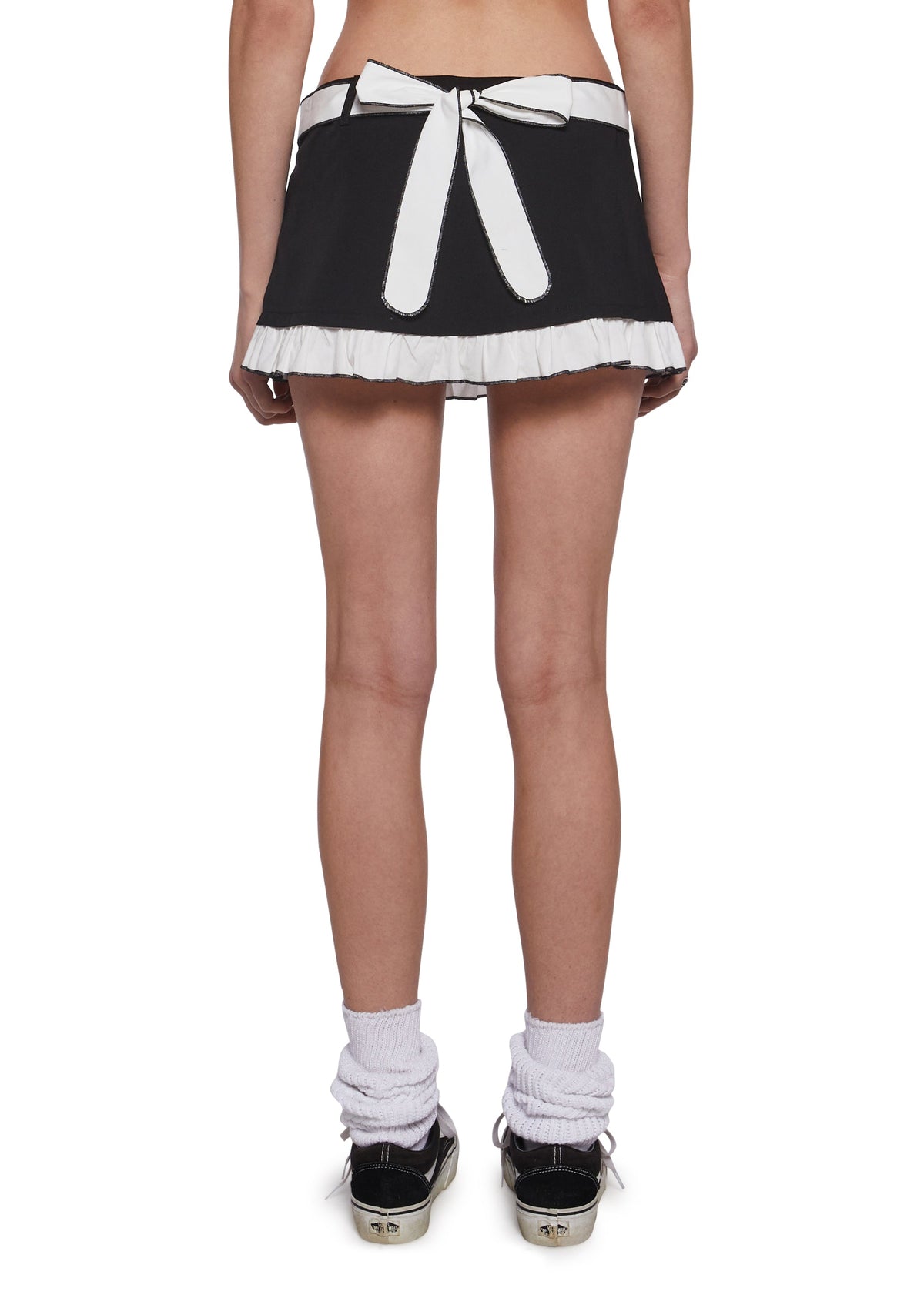 Take Everything Apron Mini Skirt