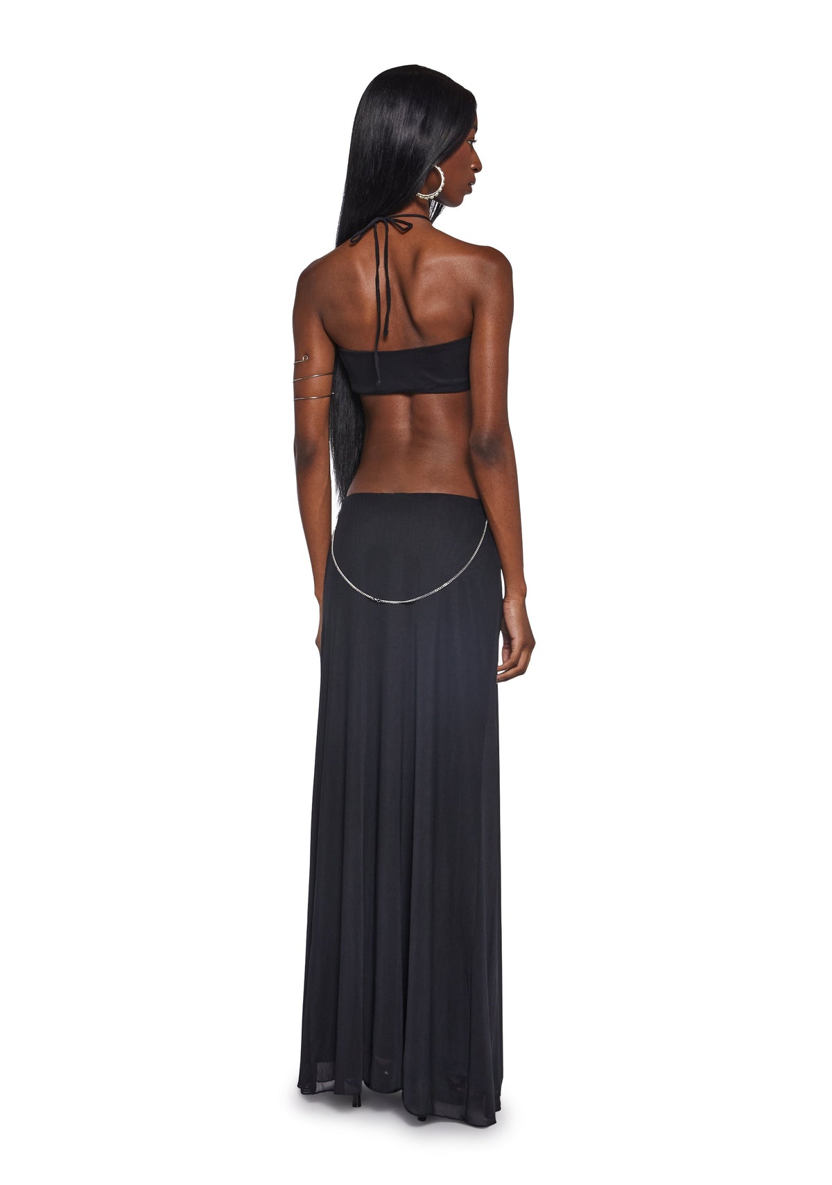 Dance Pulse Maxi Dress - Black