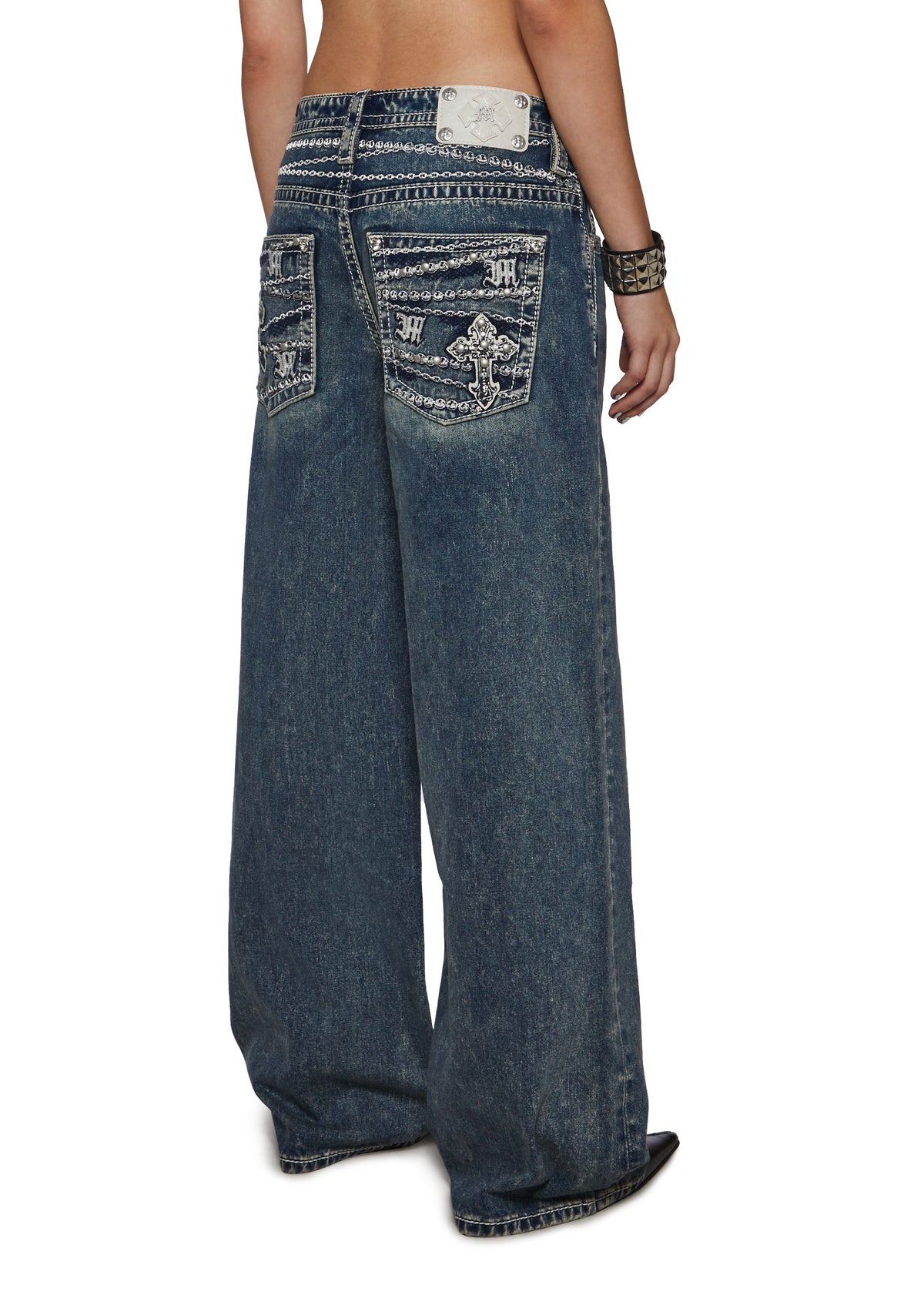 Chamber Low Rise Baggy Jeans
