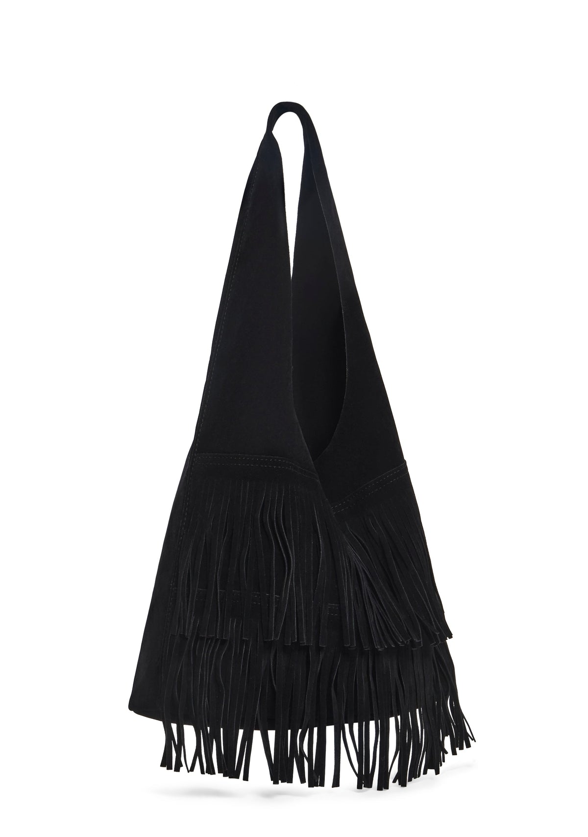Total Authority Faux Suede Bag