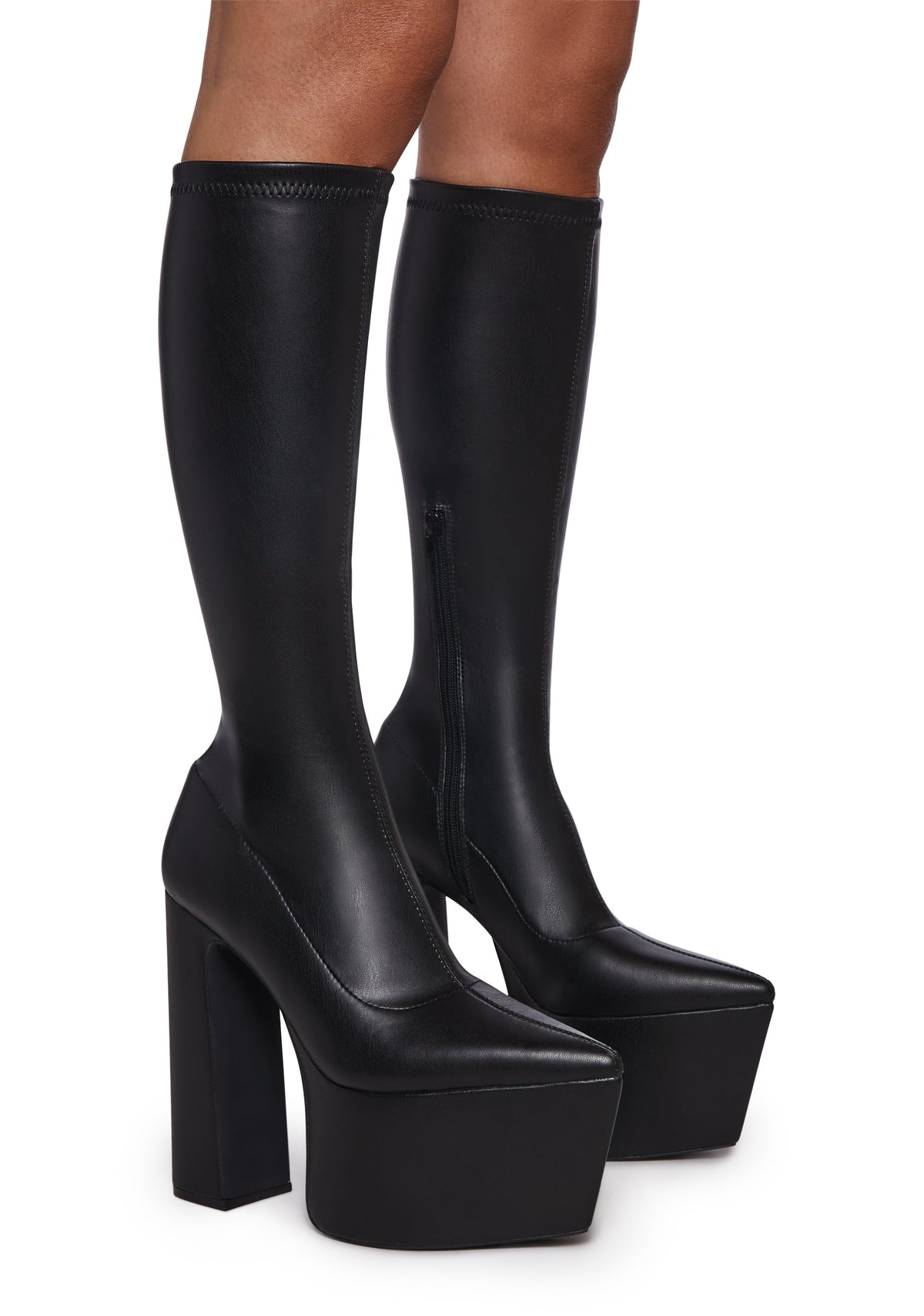 On Mute Stretch Platform Boots