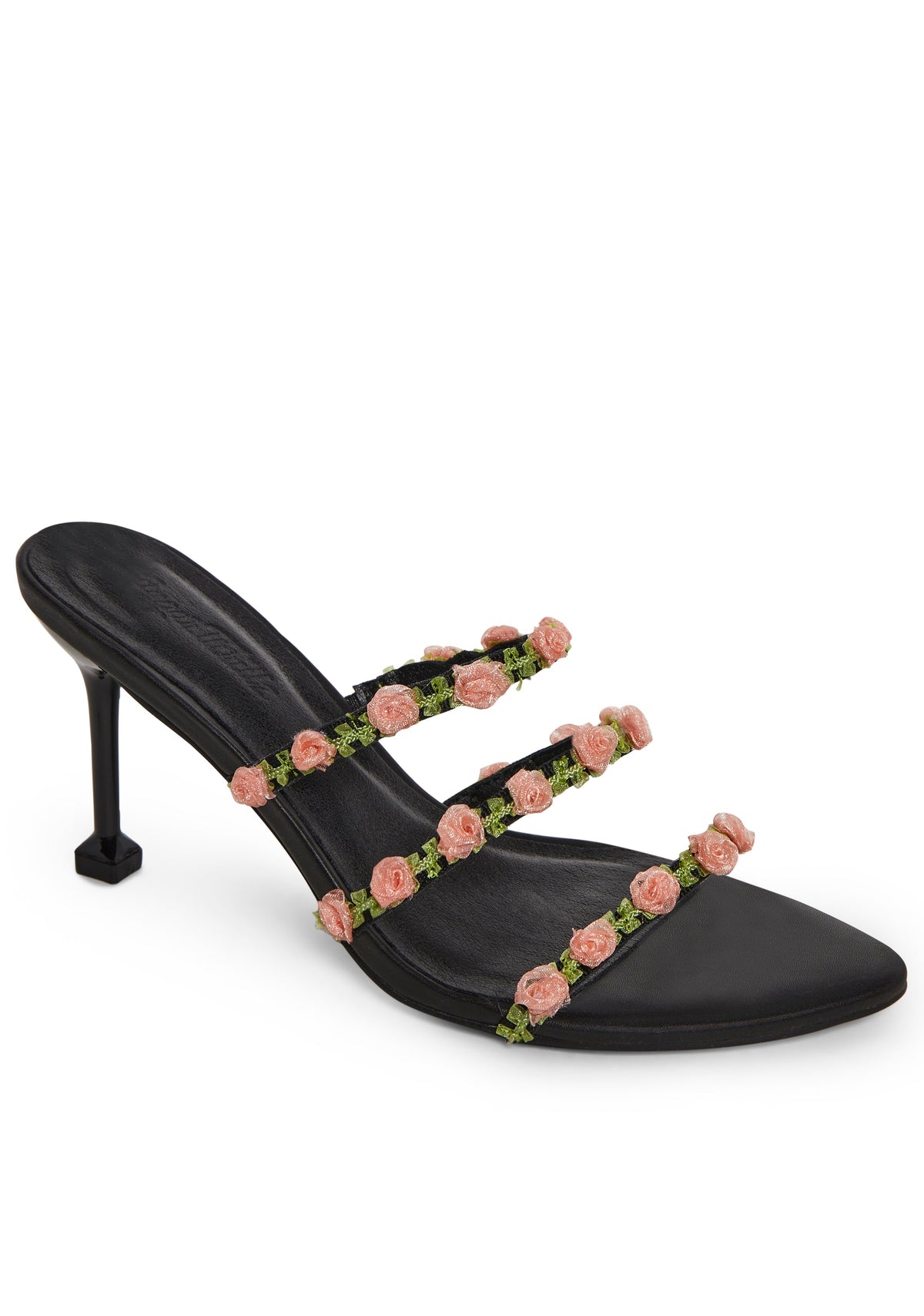 Paris Dreams Leg Warmer Heels - Black