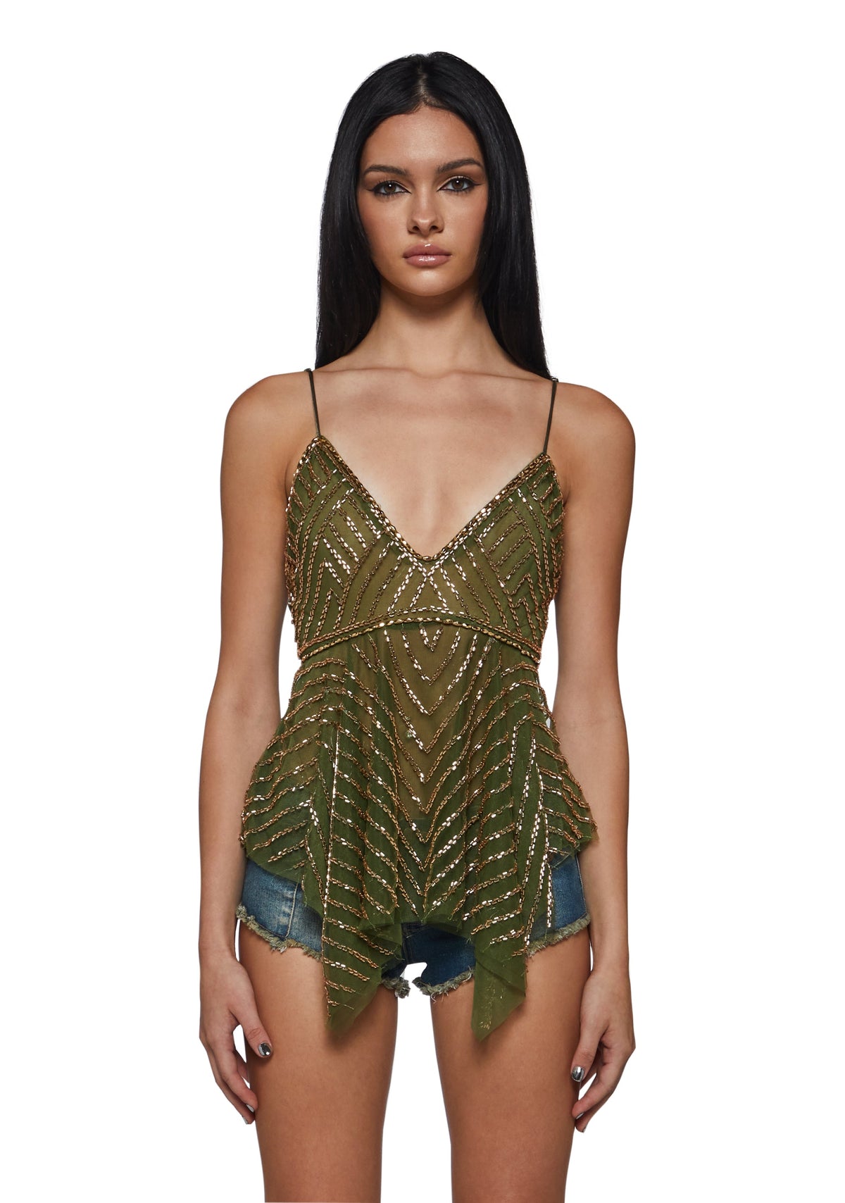 Shimmer Haze Tank Top