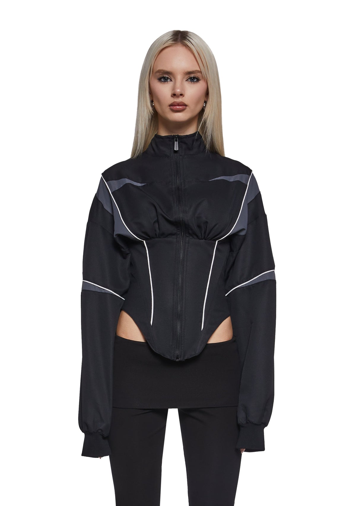 Tracksuit Corset Jacket