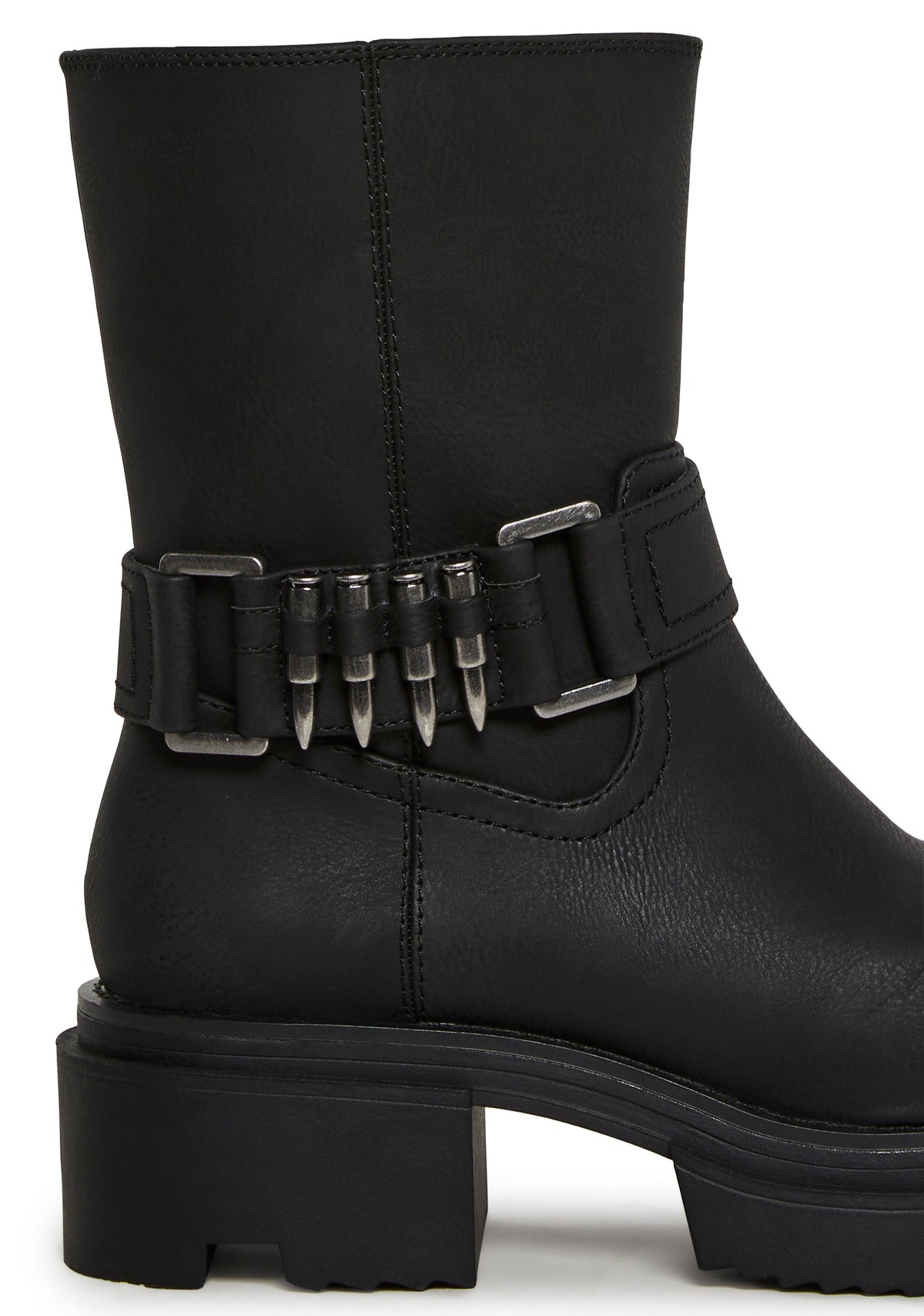 Destruct Bullet Platform Ankle Boots