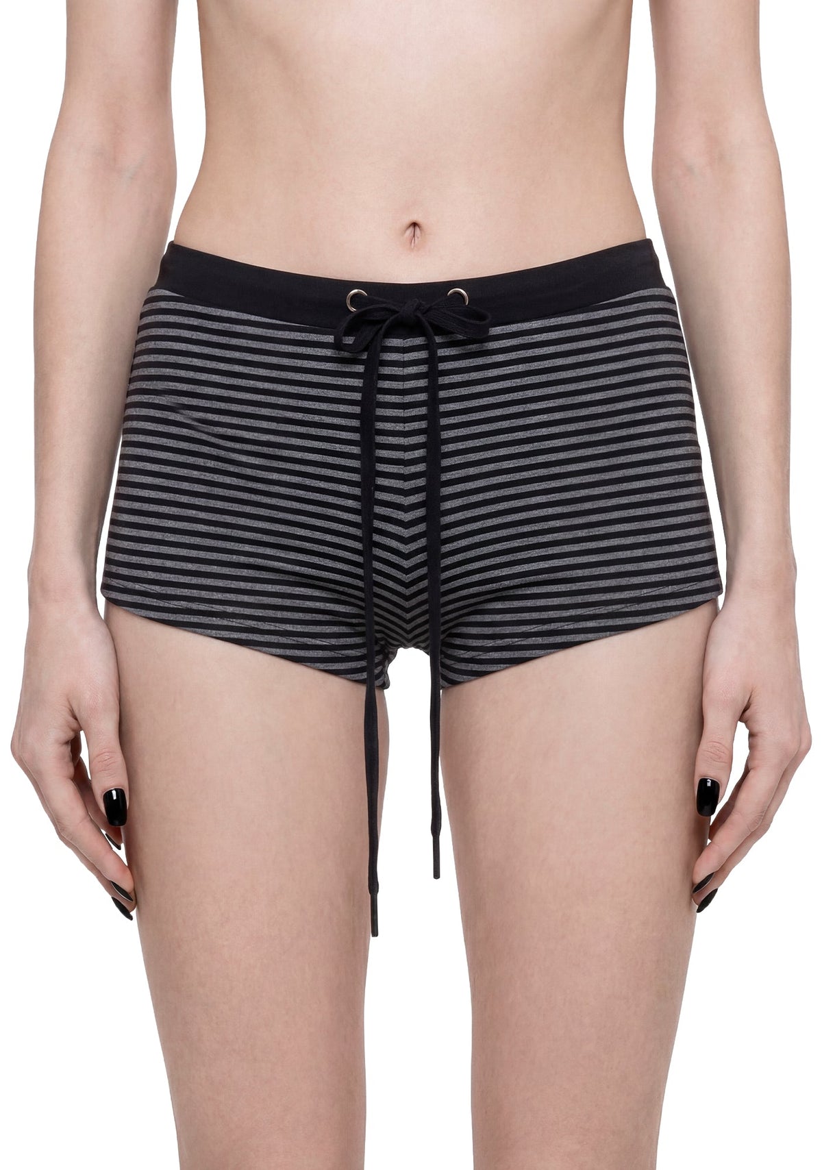 Singer Studded & Striped Micro Short