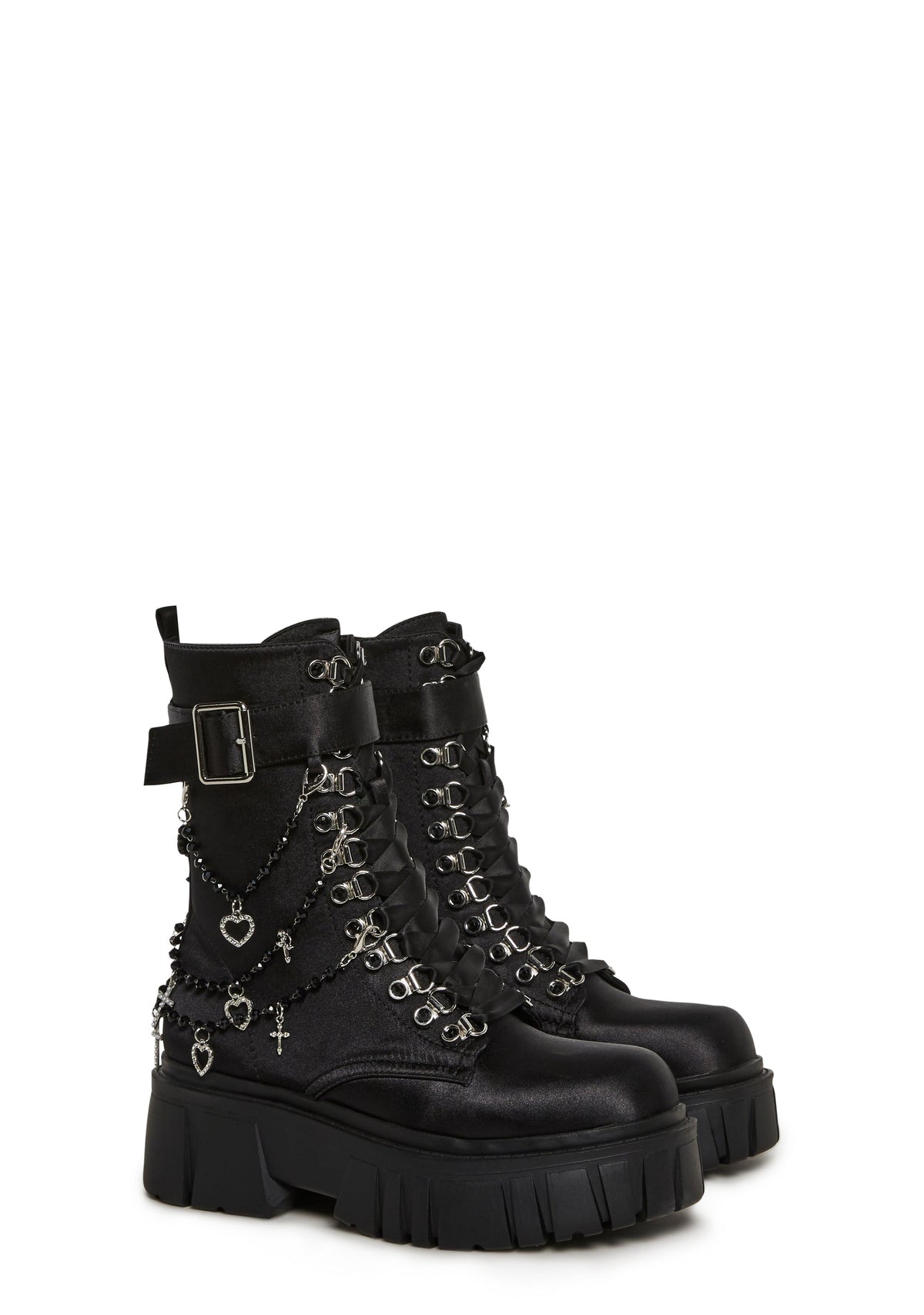 Holy Revelation Combat Ankle Boots