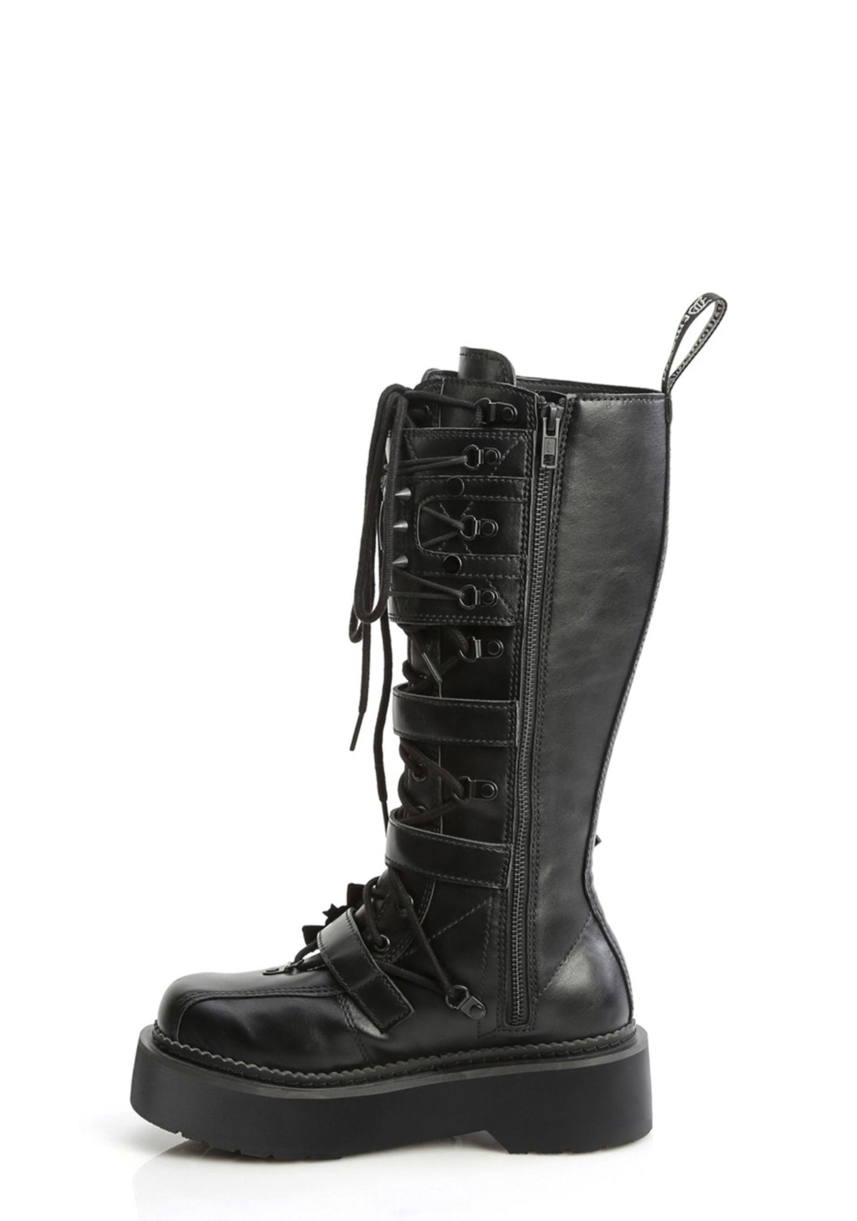 Rebel-200 Platform Knee High Boots