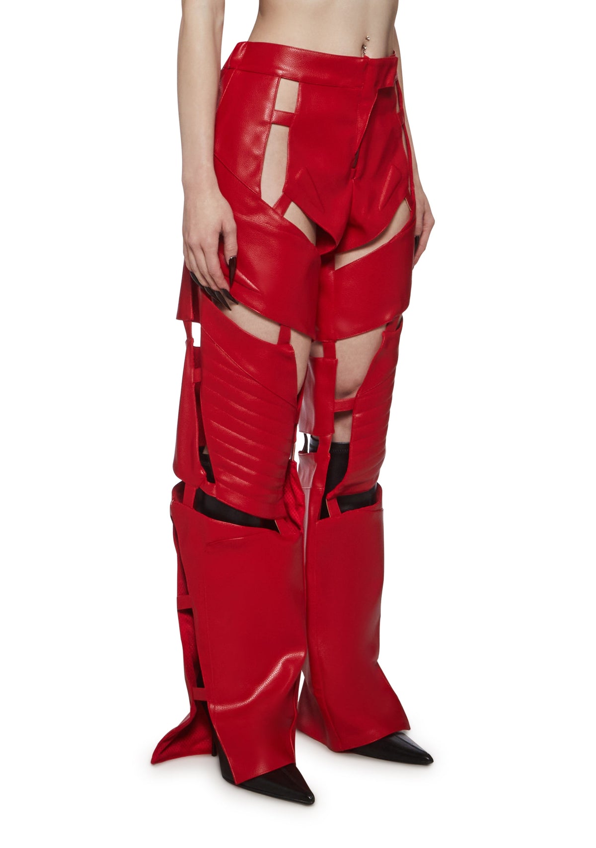 Biker Floating Pants - Red