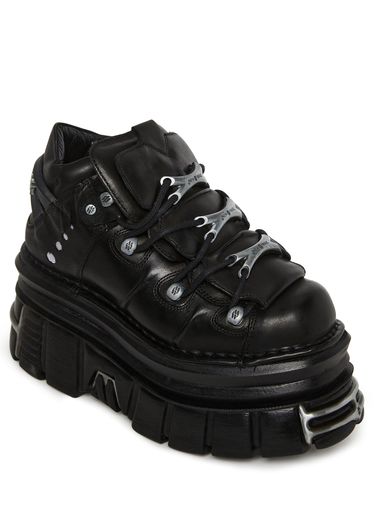 M-106-C179 Double Stacked Platform Sneakers