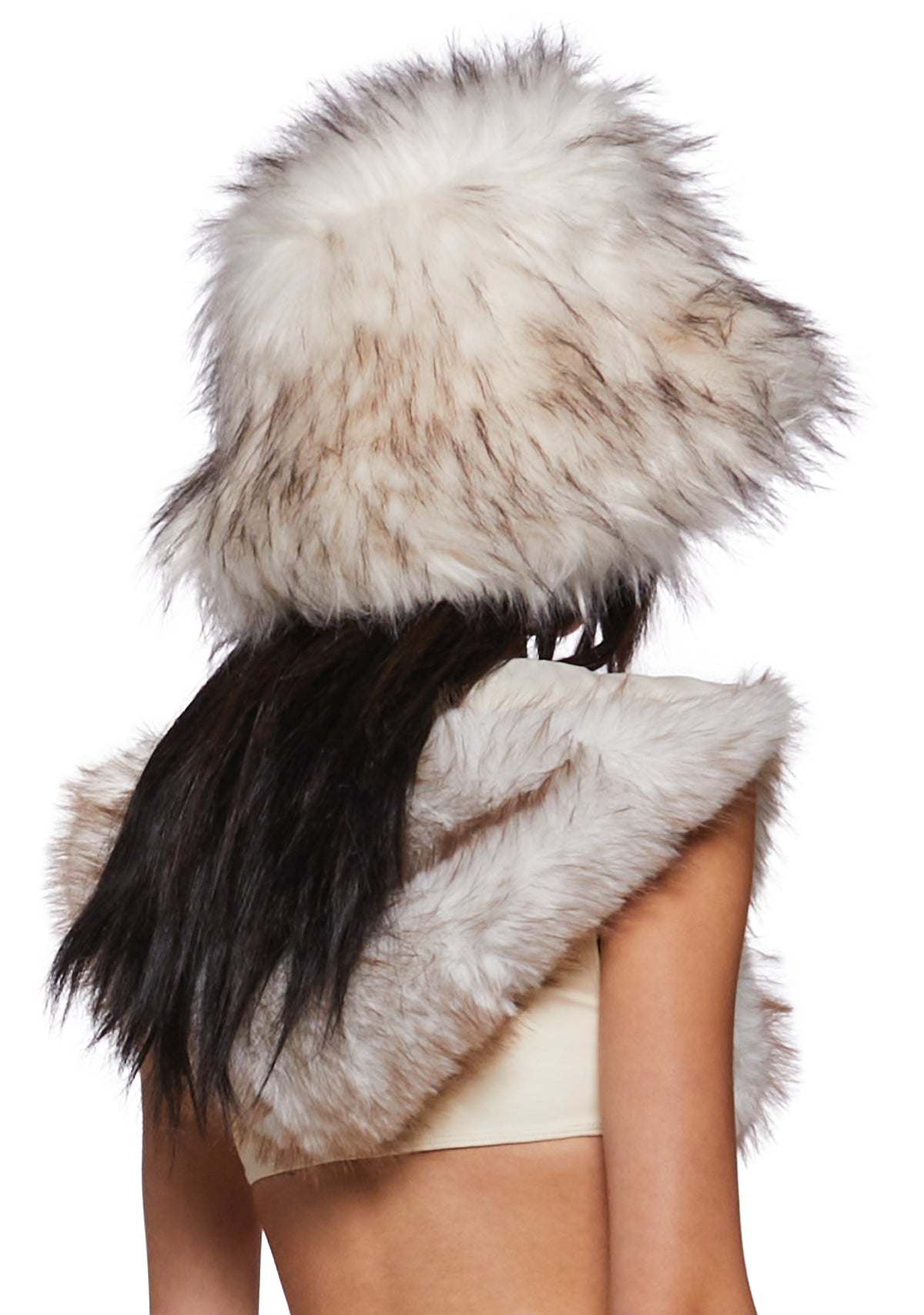 Flirty Fuzzy Bucket Hat - Cream