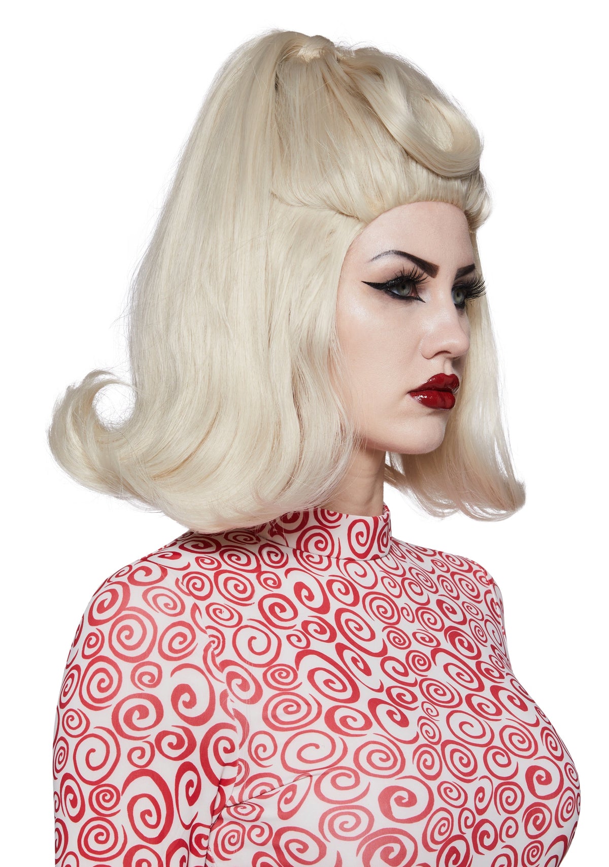 Mars Alien Movie Costume and Wig Set