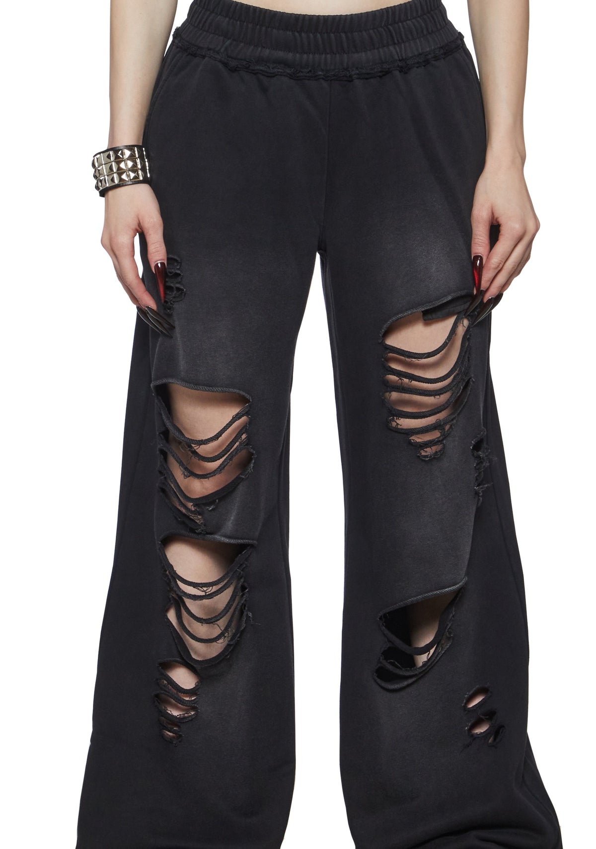 Loved & Distressed Baggy Sweatpants